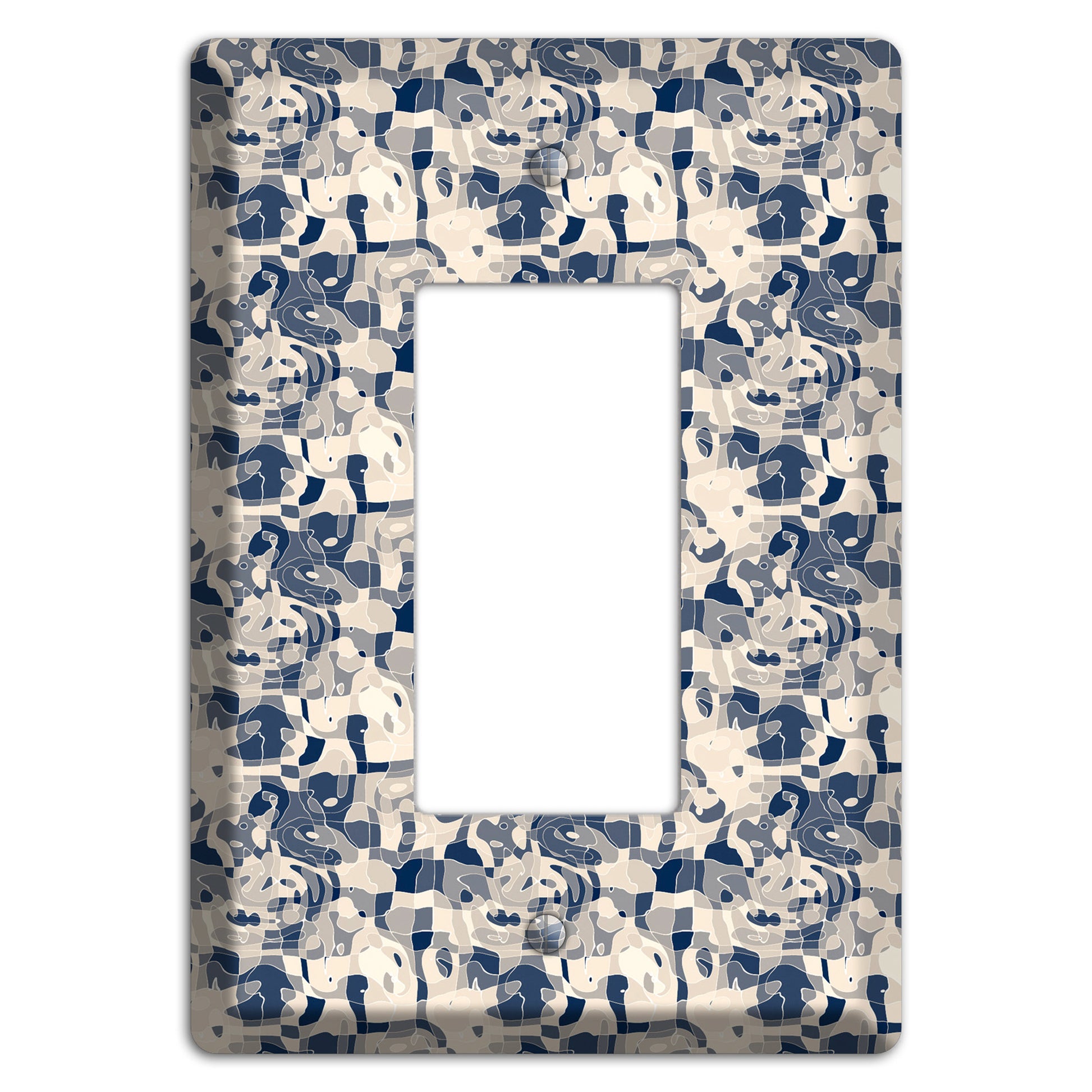 Multi Olive Bubble Dots Rocker Wallplate