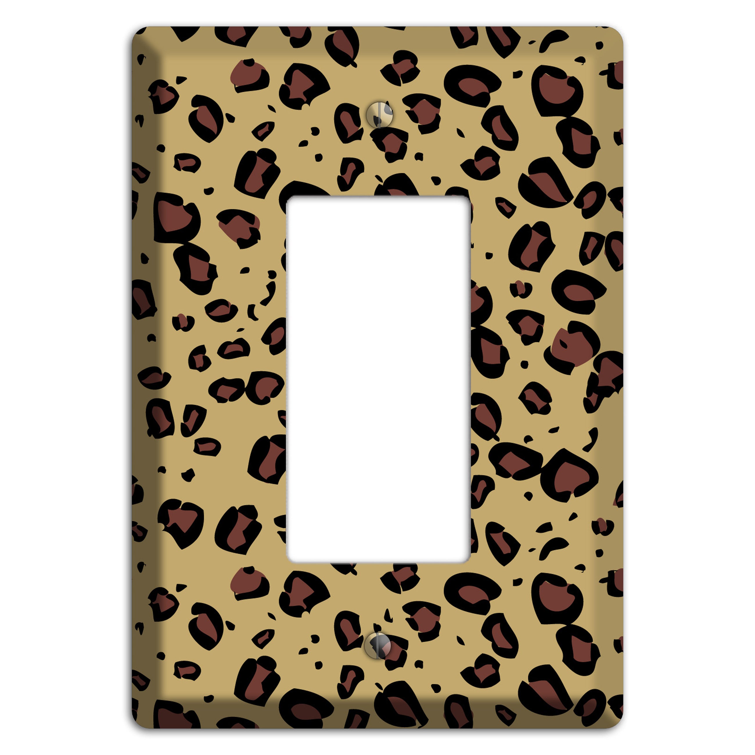 Leopard Rocker Wallplate