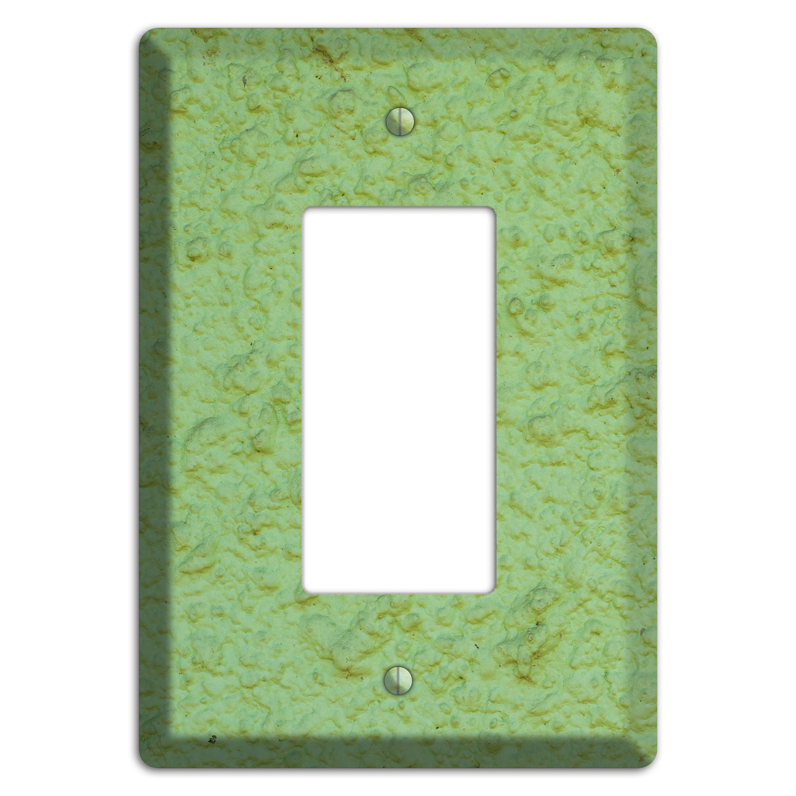 Green Concrete Rocker Wallplate