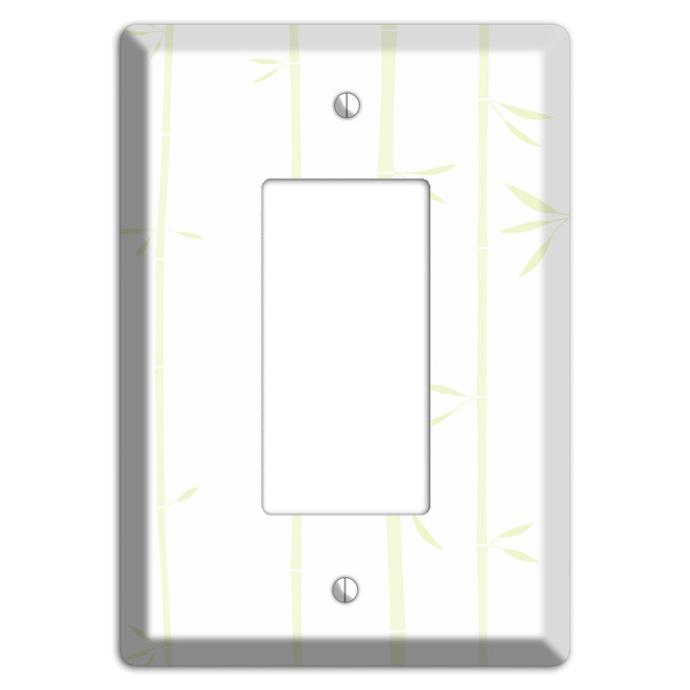 Light Green Bamboo Rocker Wallplate