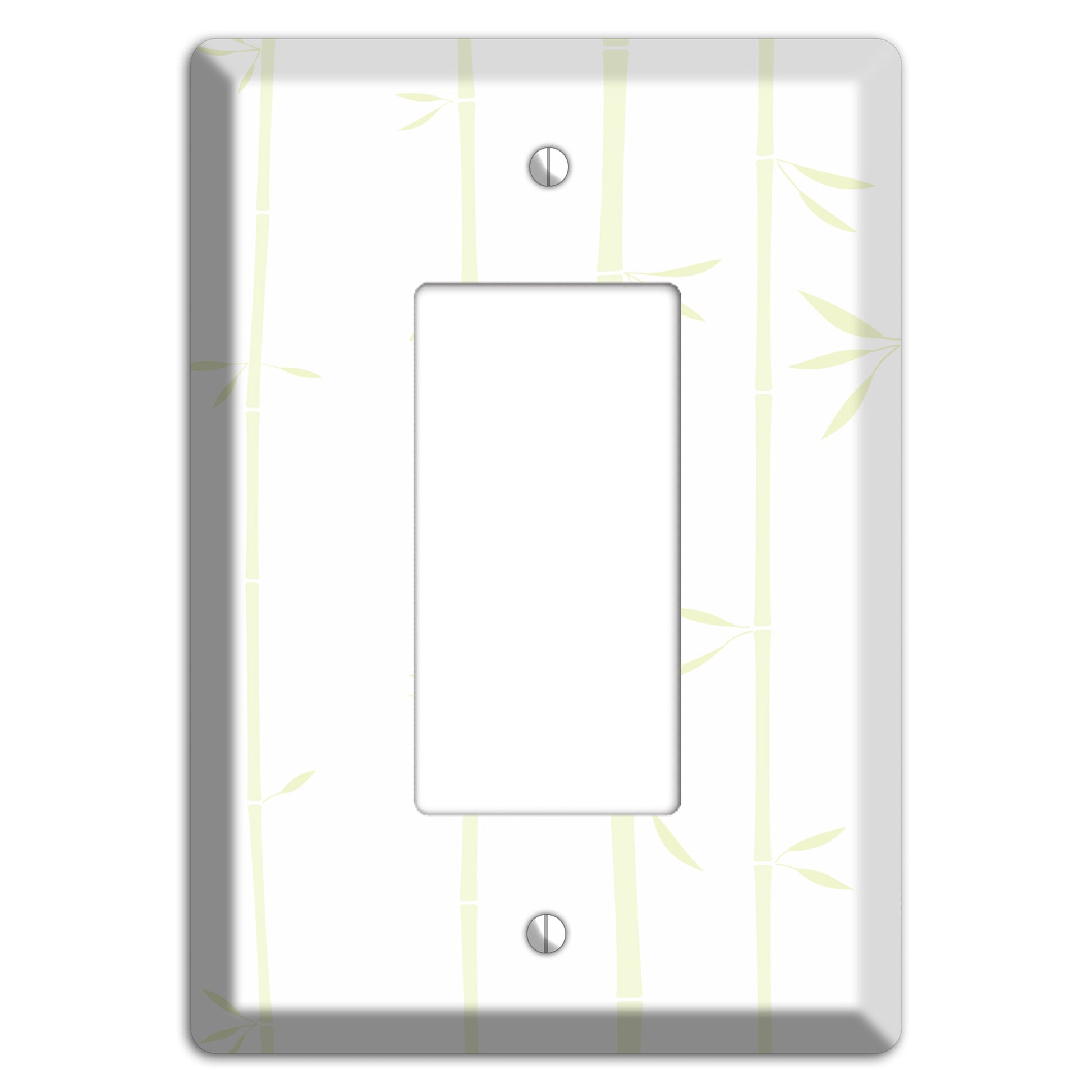 Light Green Bamboo Rocker Wallplate