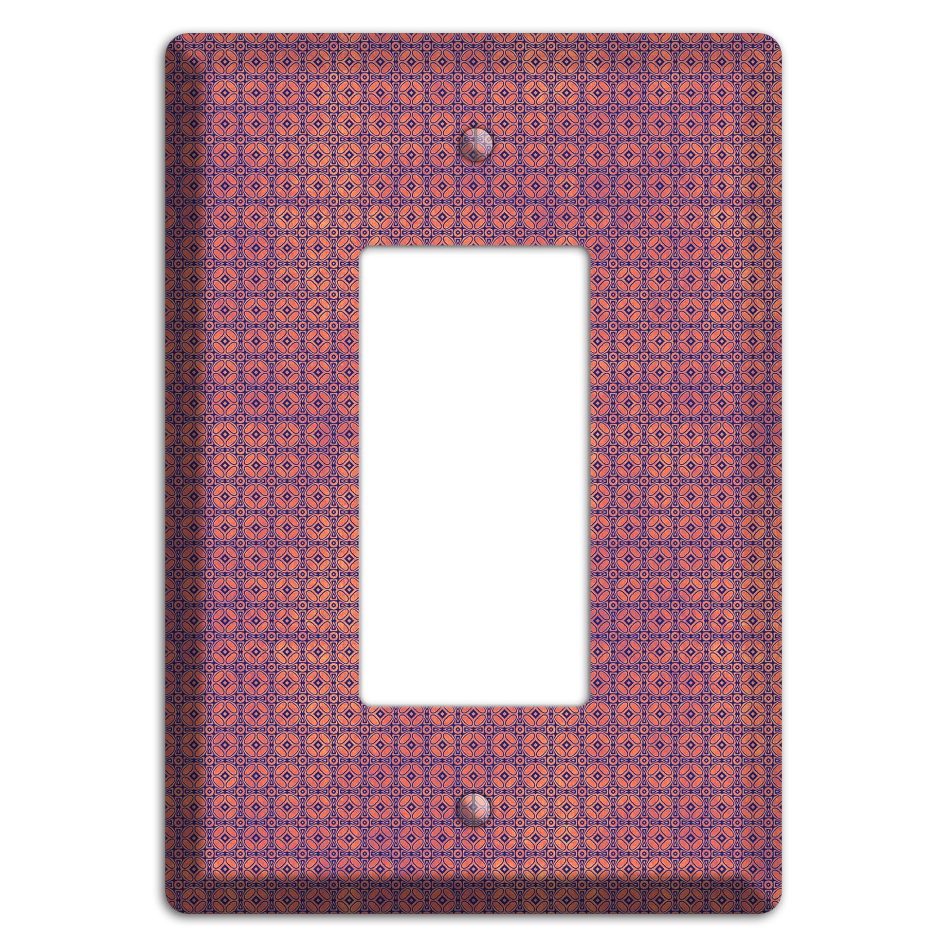 Multi Cranberry Arabesque Rocker Wallplate