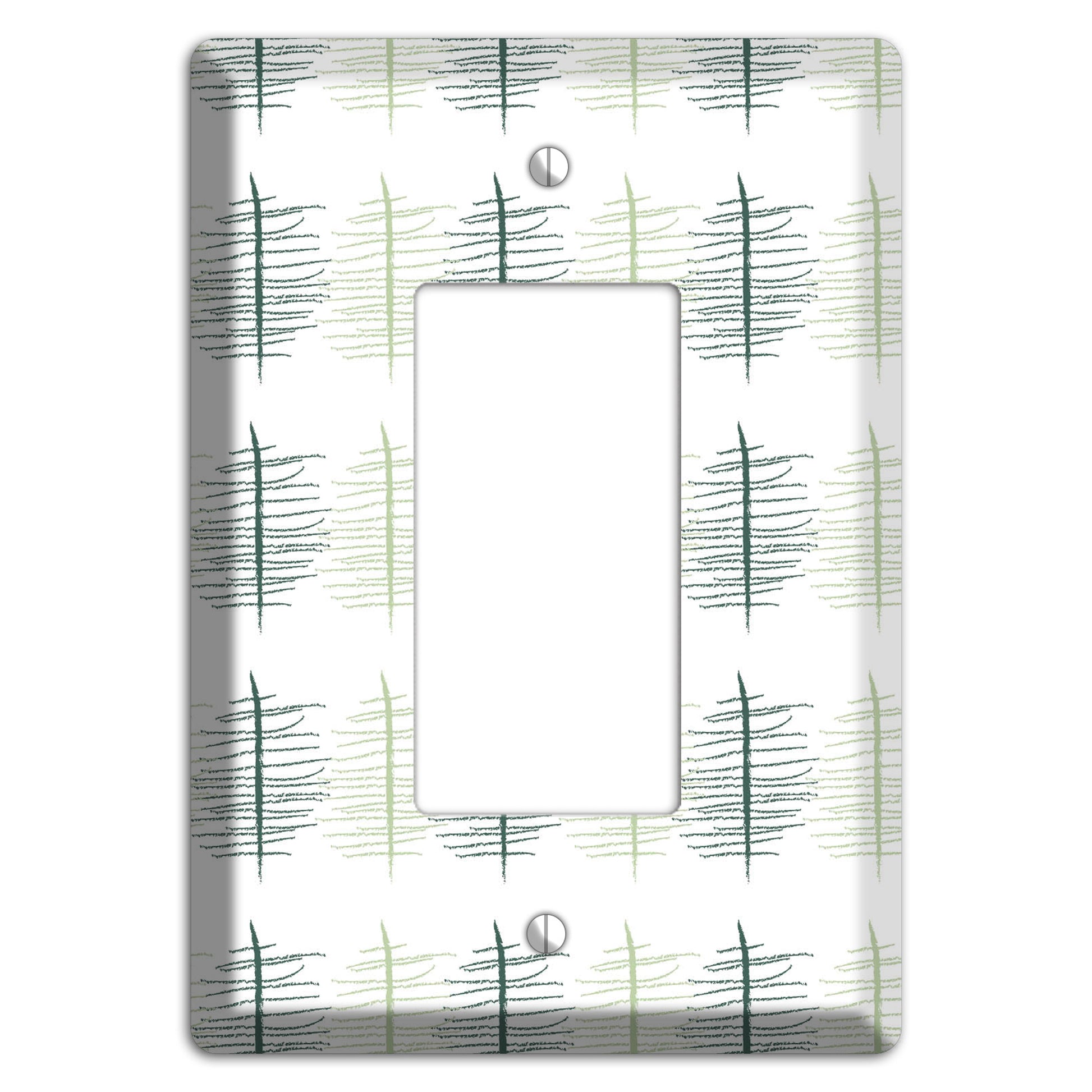 Leaves Style B Rocker Wallplate