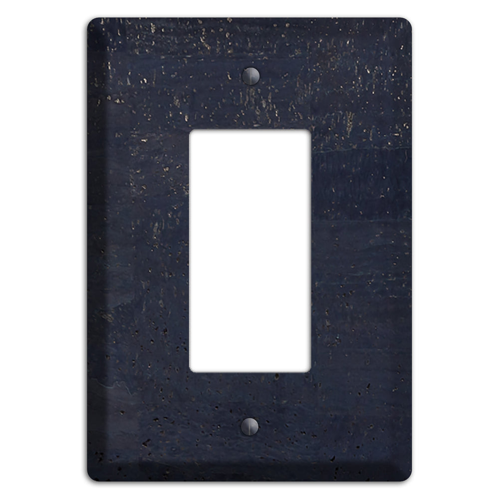 Navy Cork Rocker Wallplate