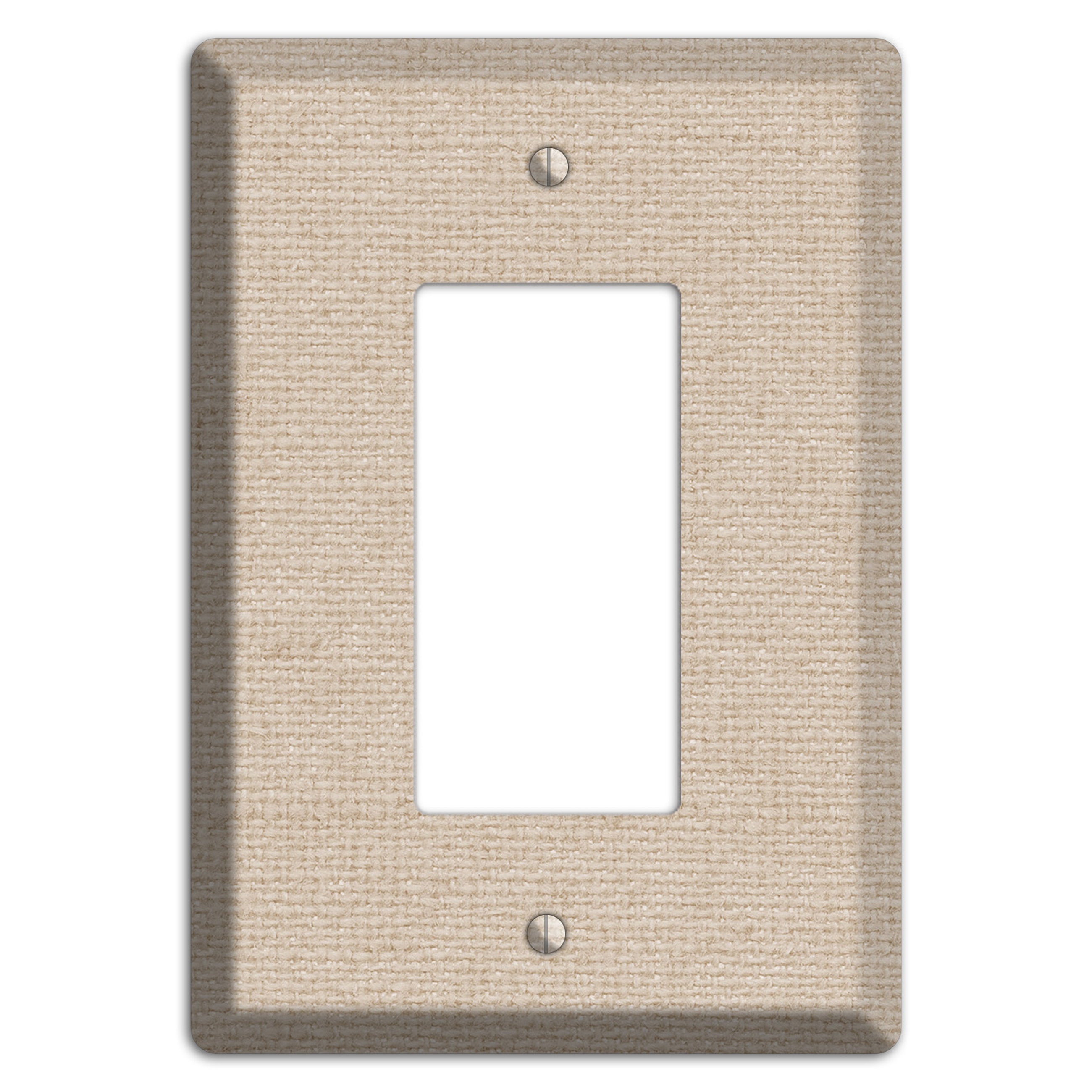 Vanilla Neutral Texture Rocker Wallplate