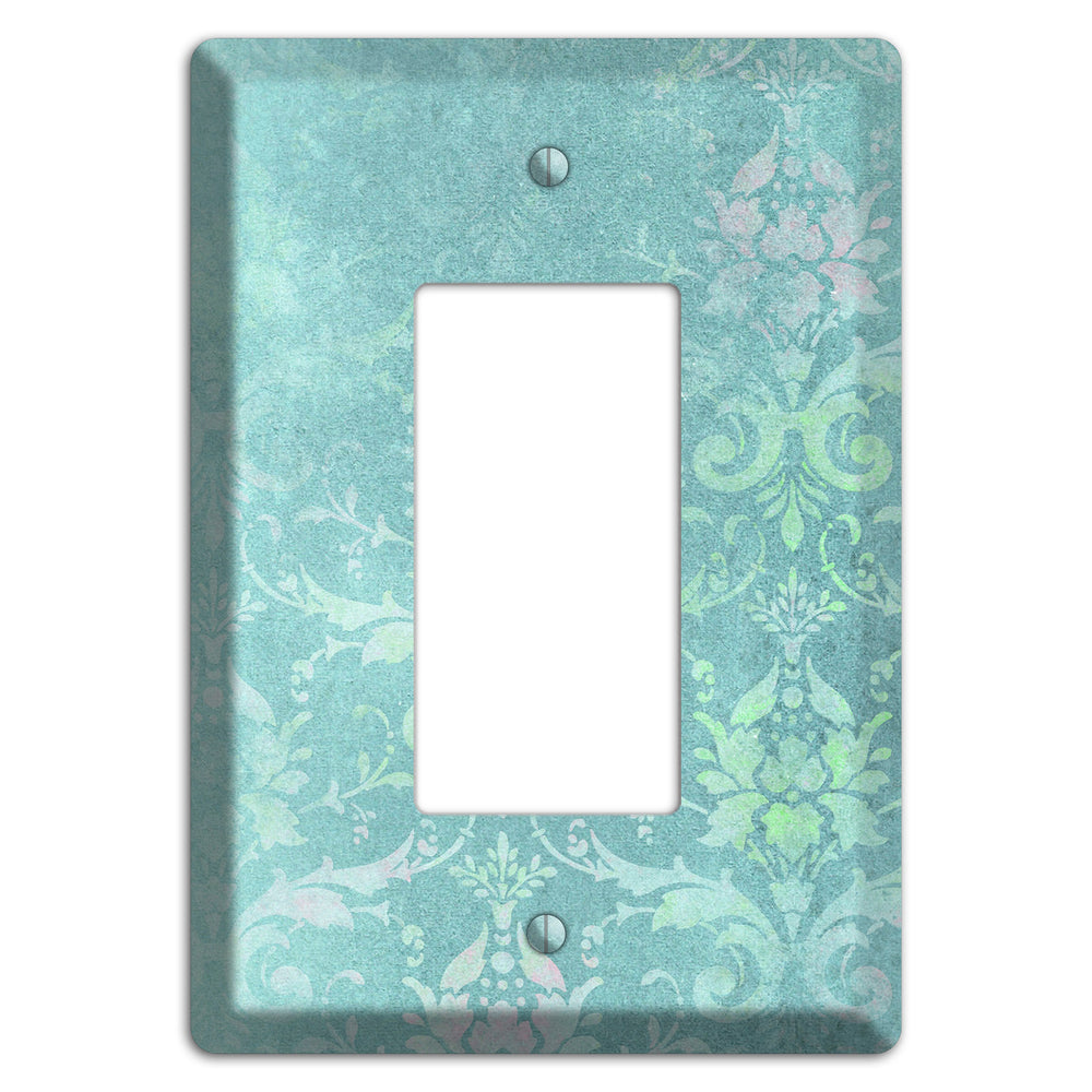Logan Whimsical Damask Rocker Wallplate