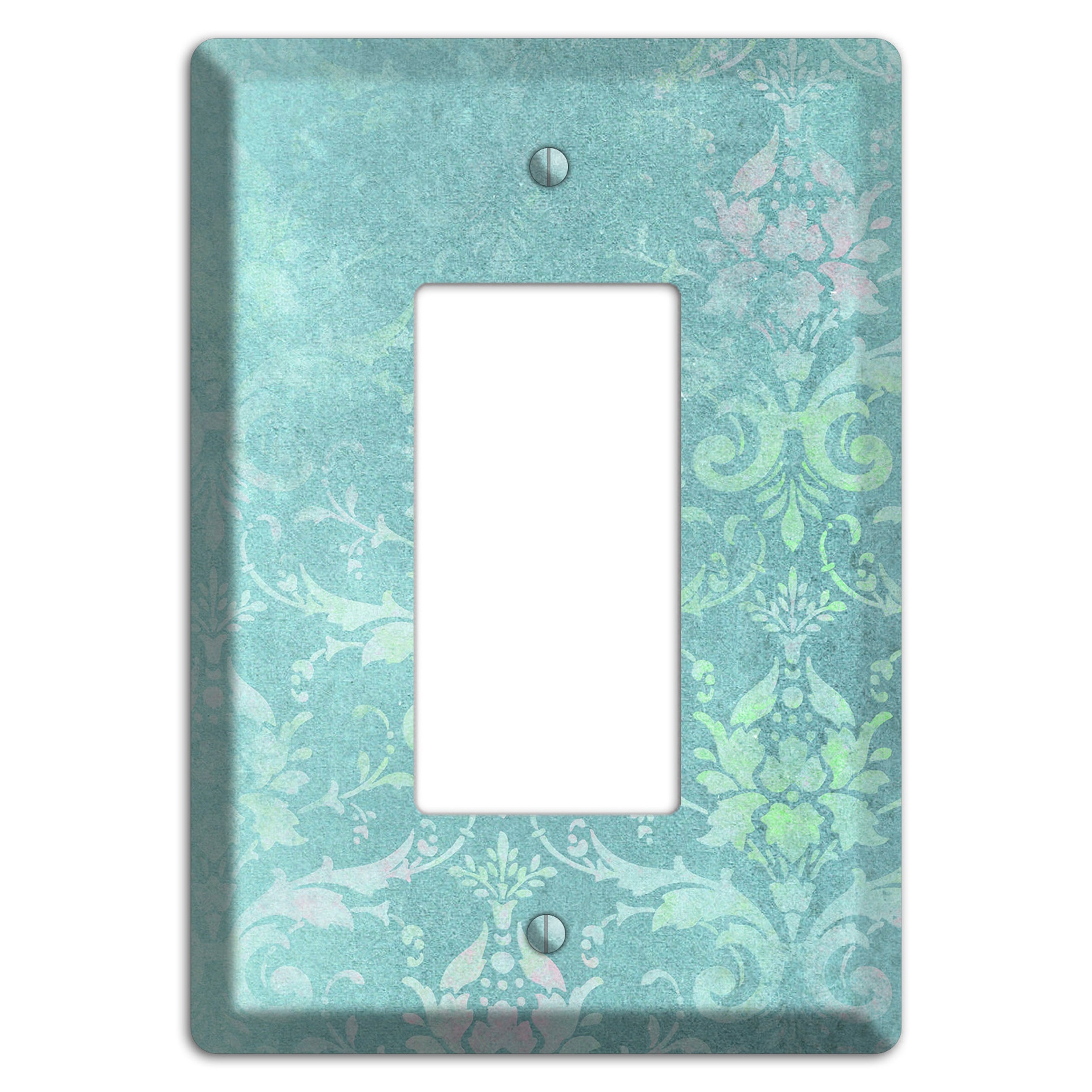 Logan Whimsical Damask Rocker Wallplate