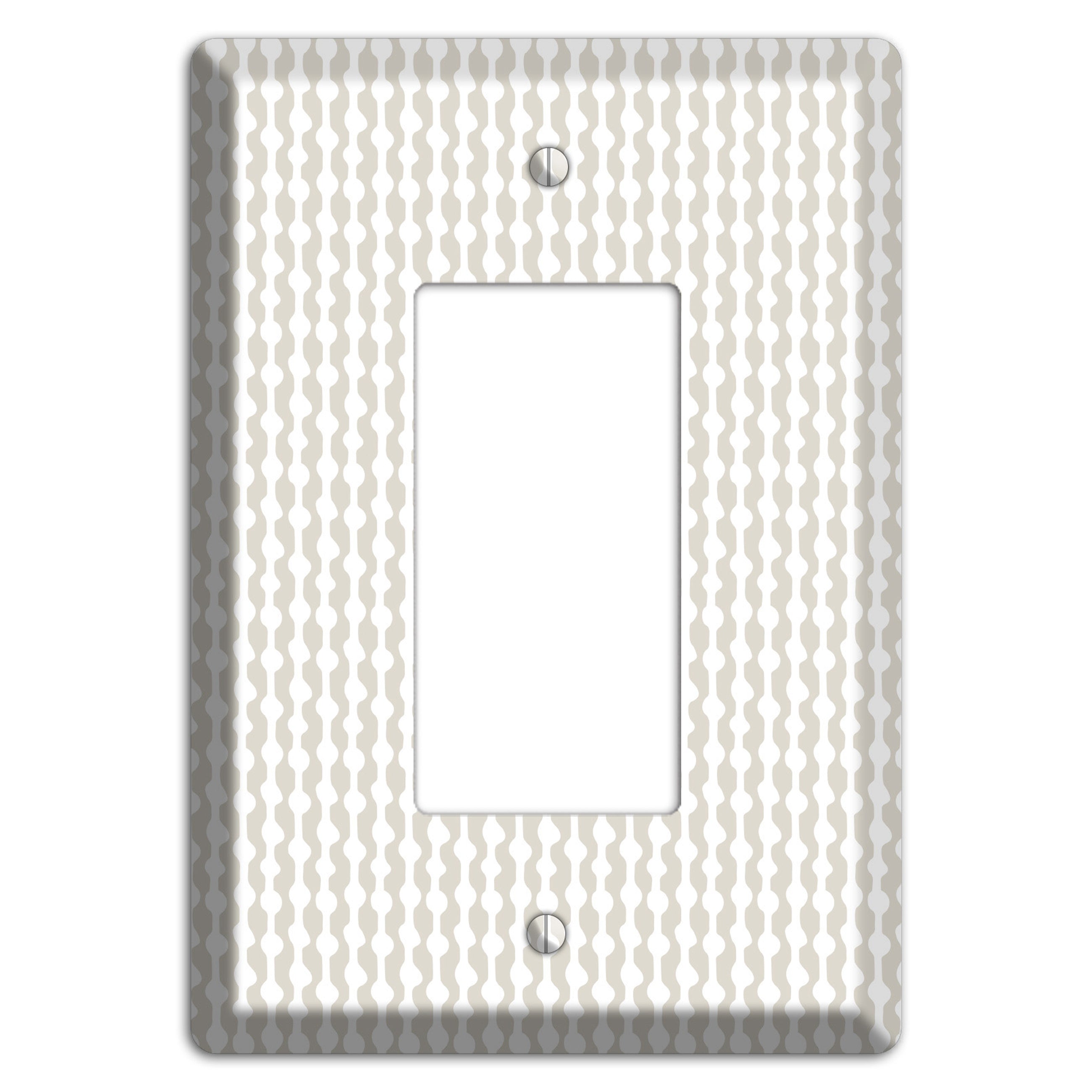 Simple Scandanavian Style C Rocker Wallplate