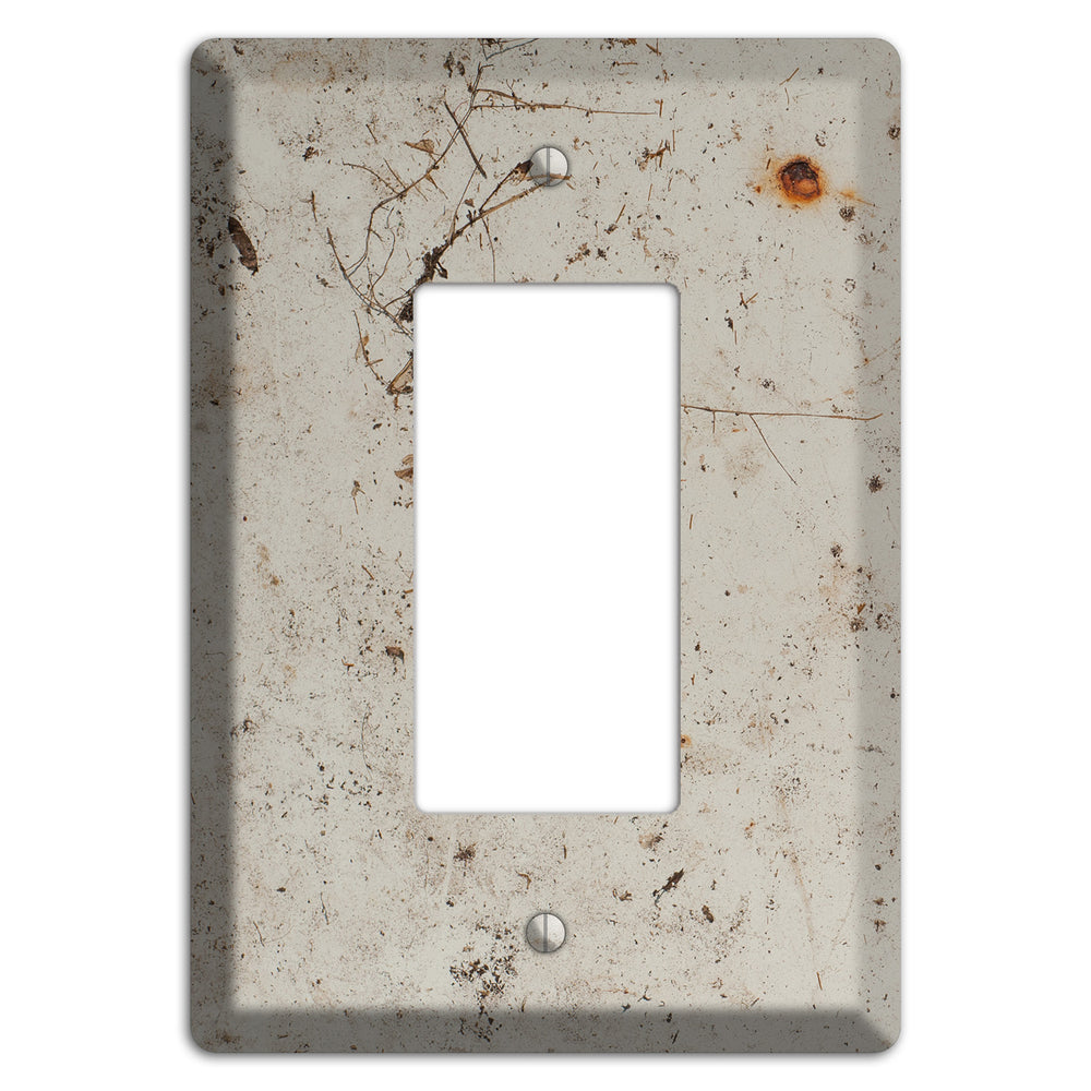 Spotted Concrete Rocker Wallplate