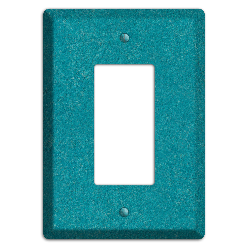 Stucco Teal Rocker Wallplate