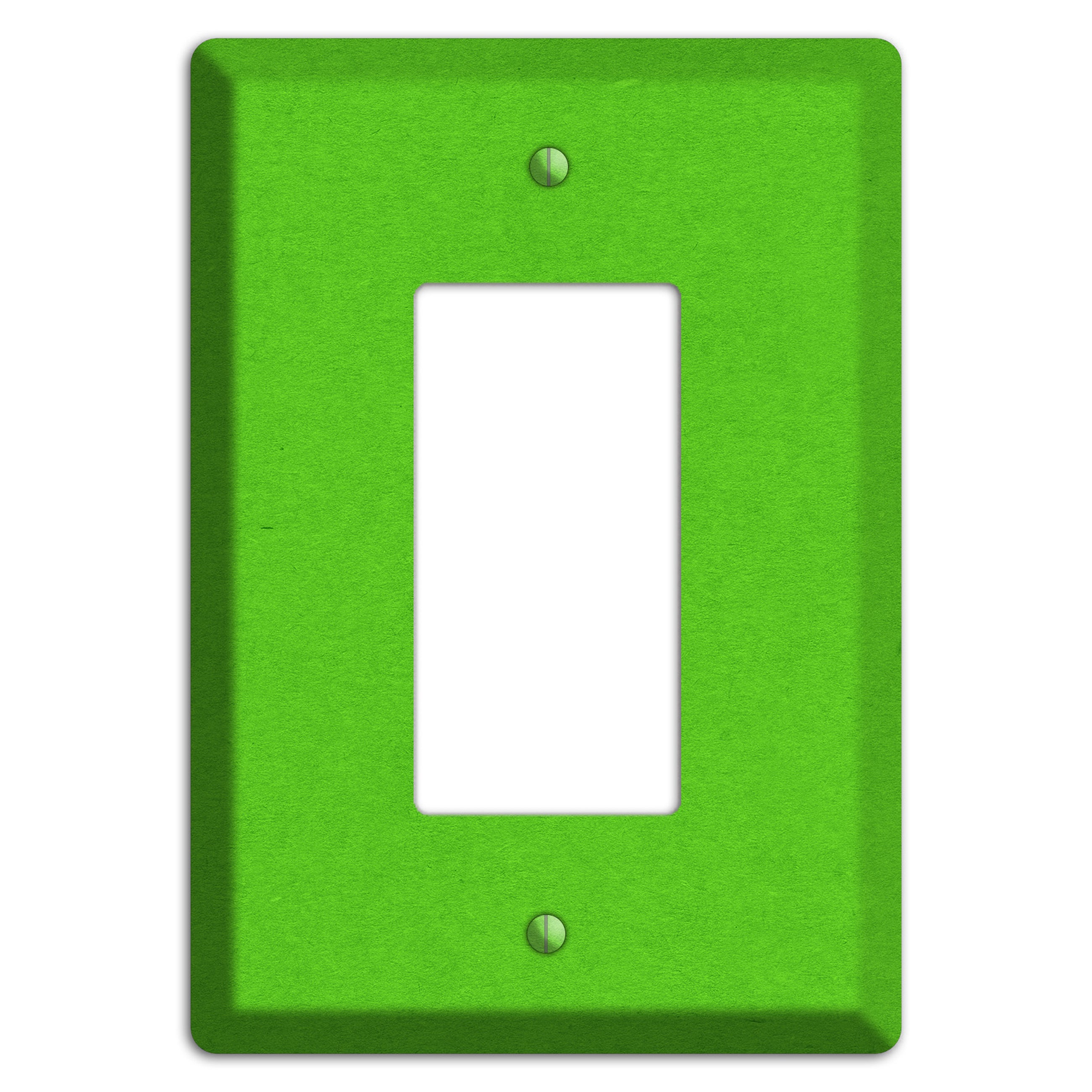 Kelly Green Kraft Rocker Wallplate