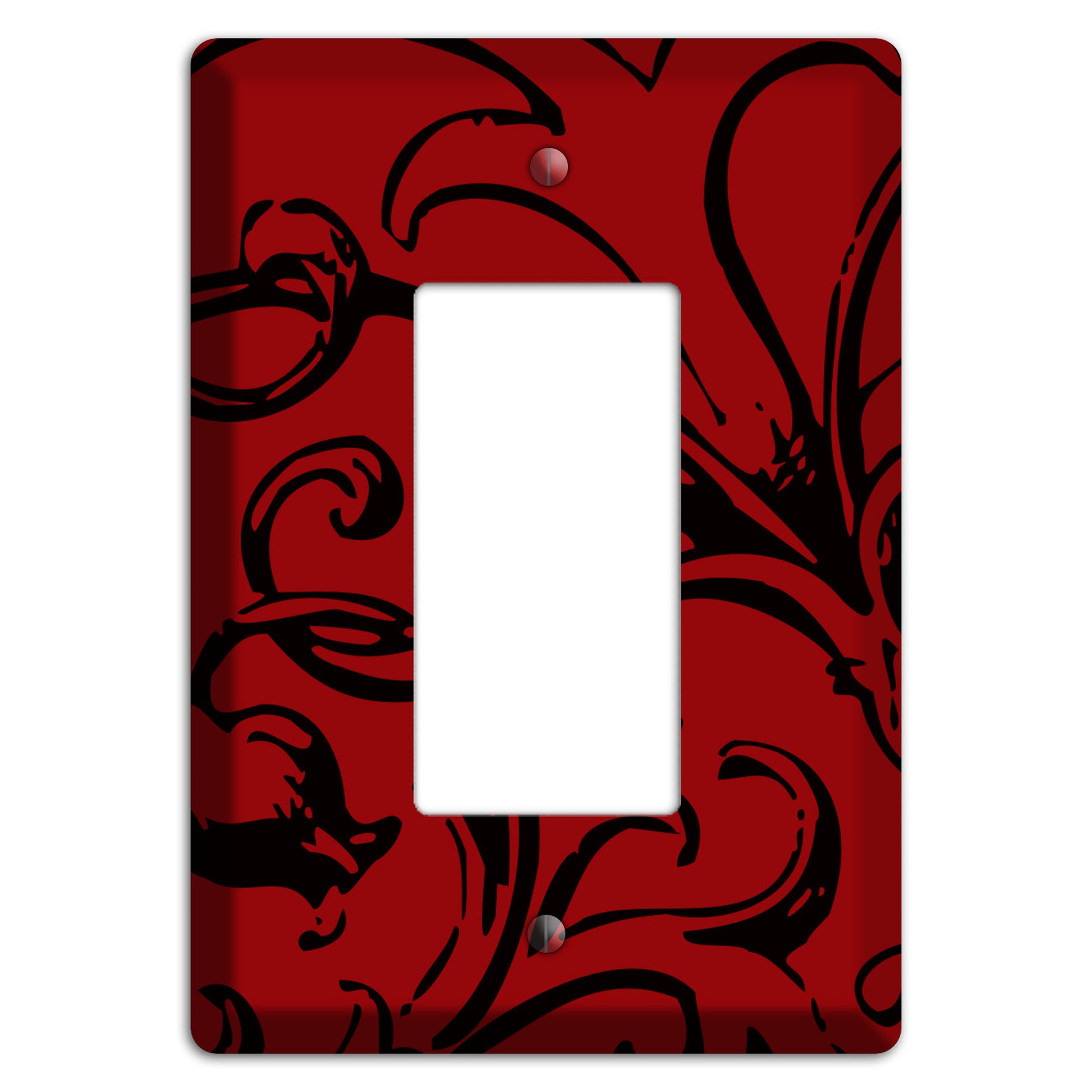 Victorian Red Rocker Wallplate