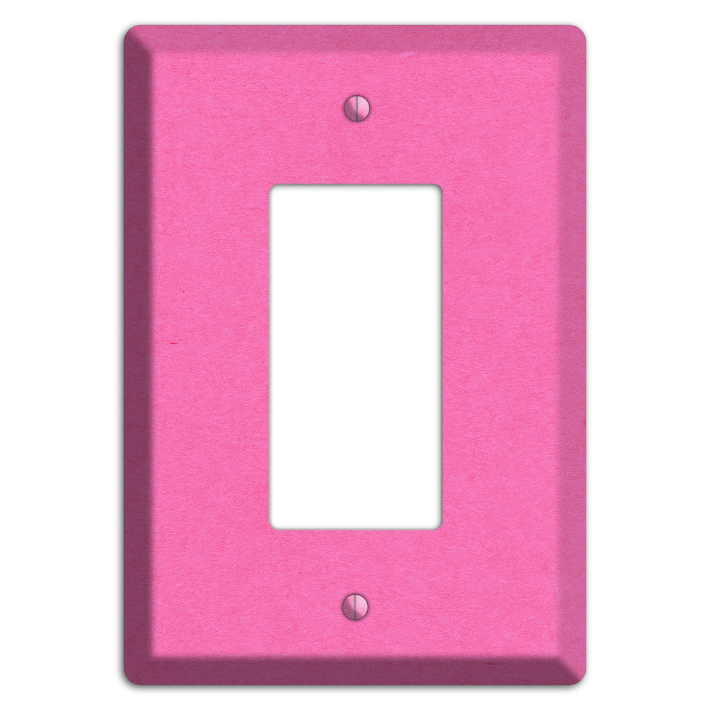 Persian Pink Kraft Rocker Wallplate