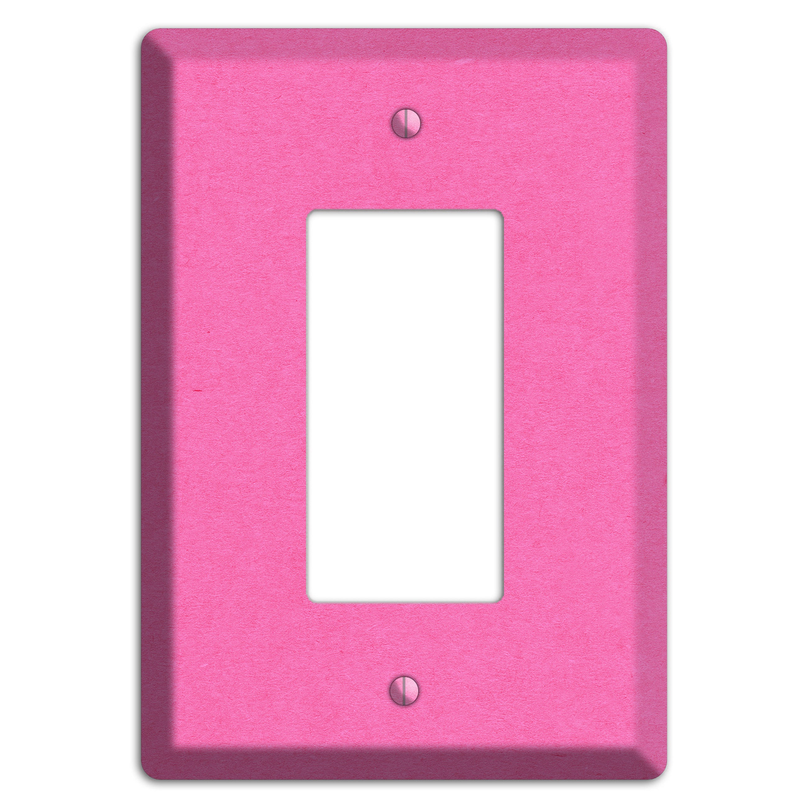 Persian Pink Kraft Rocker Wallplate