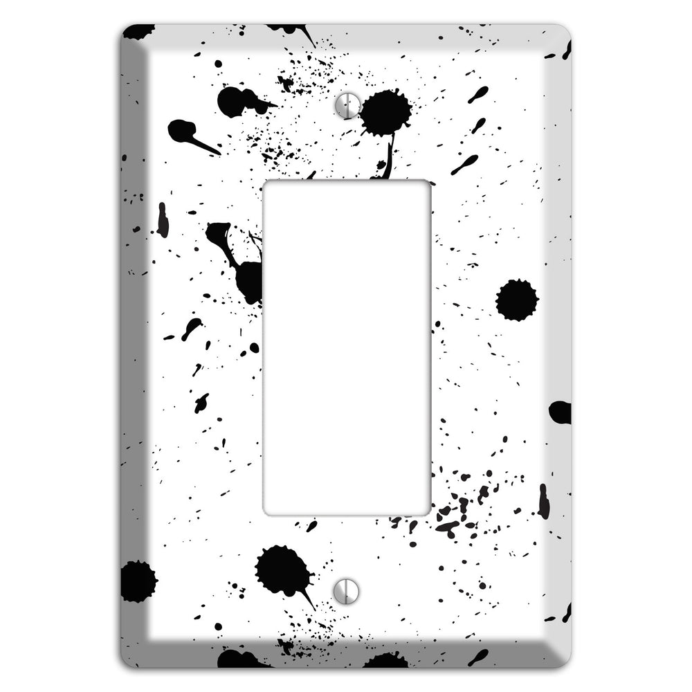 Ink Splash 3 Rocker Wallplate