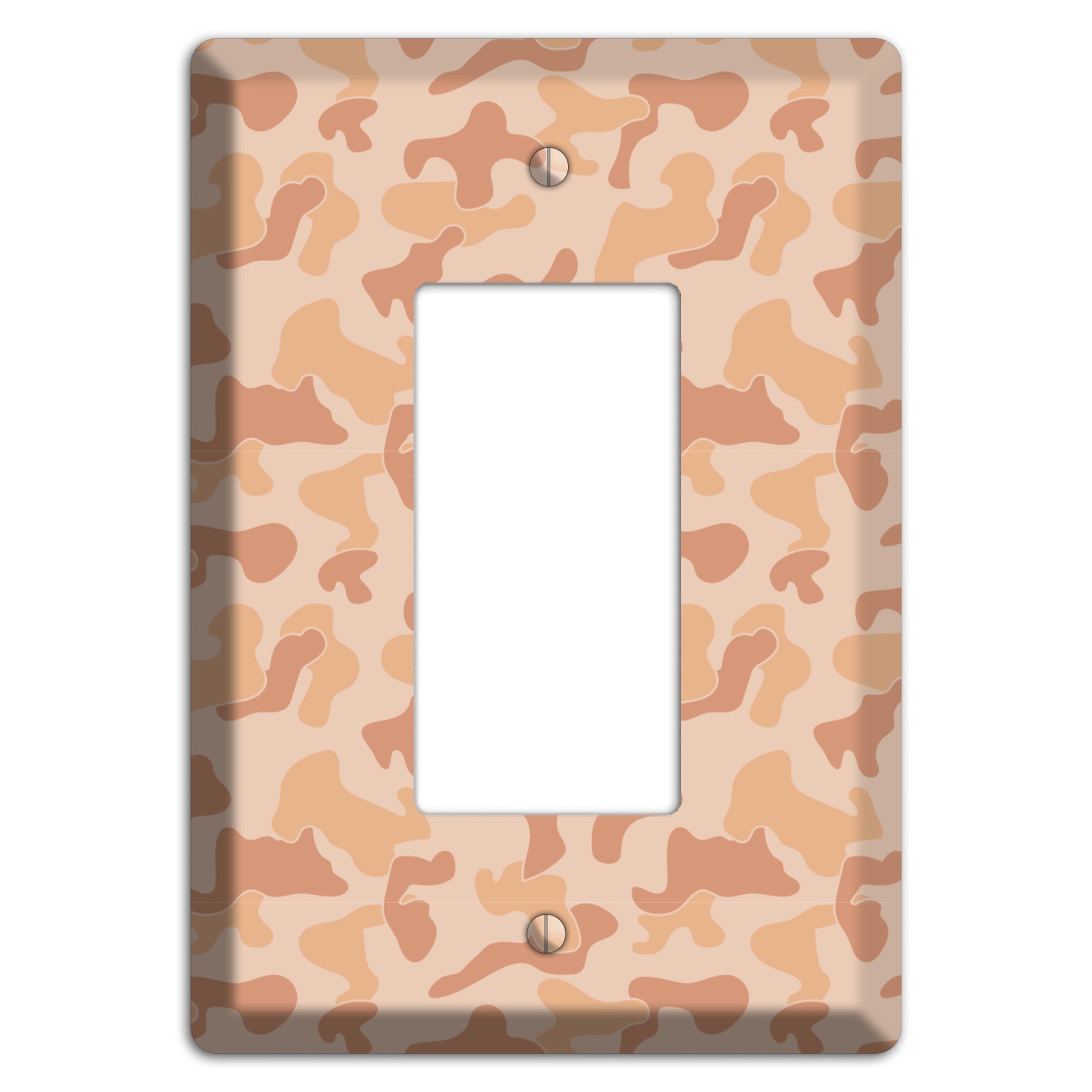 Beach Camo Rocker Wallplate