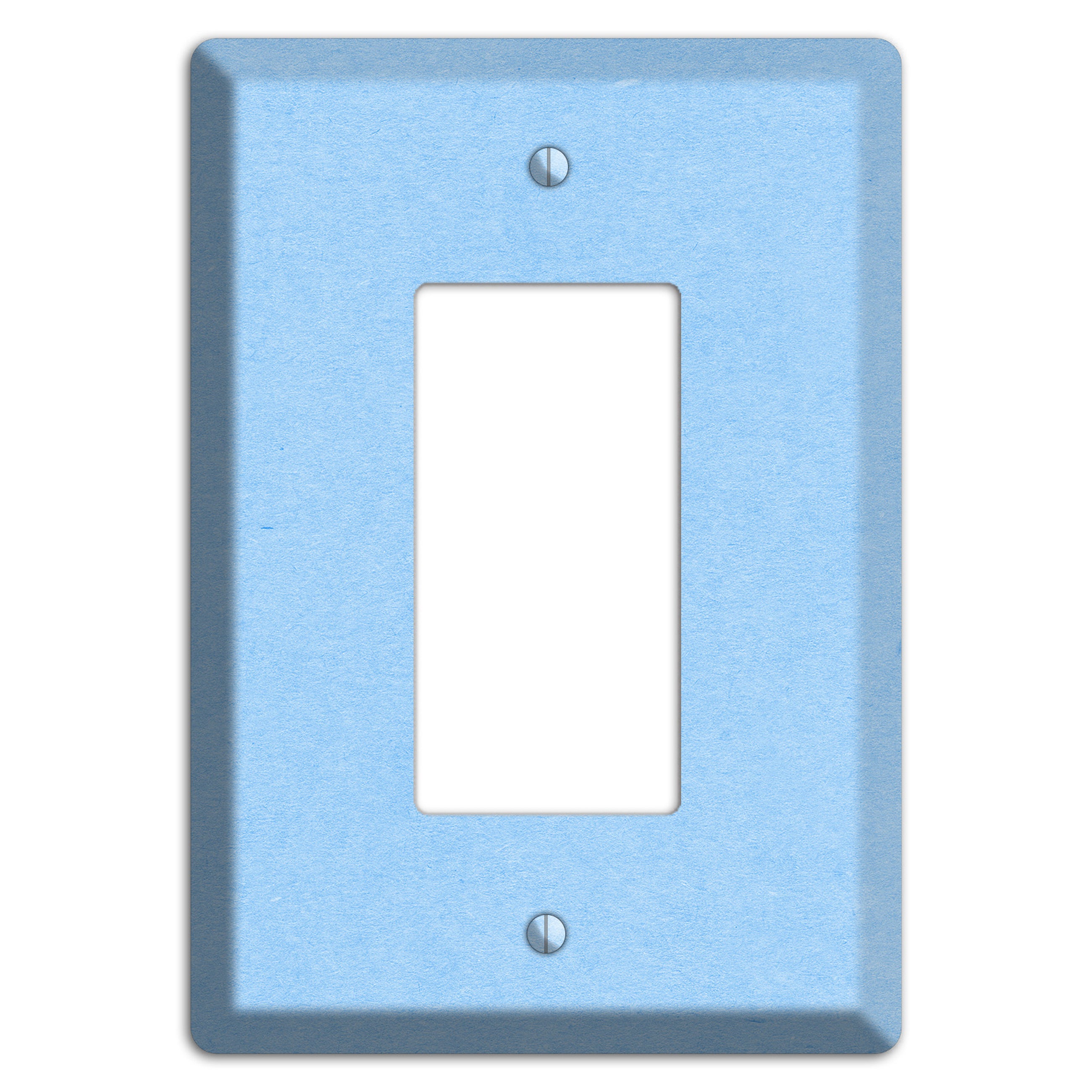Light Sky Blue Kraft Rocker Wallplate