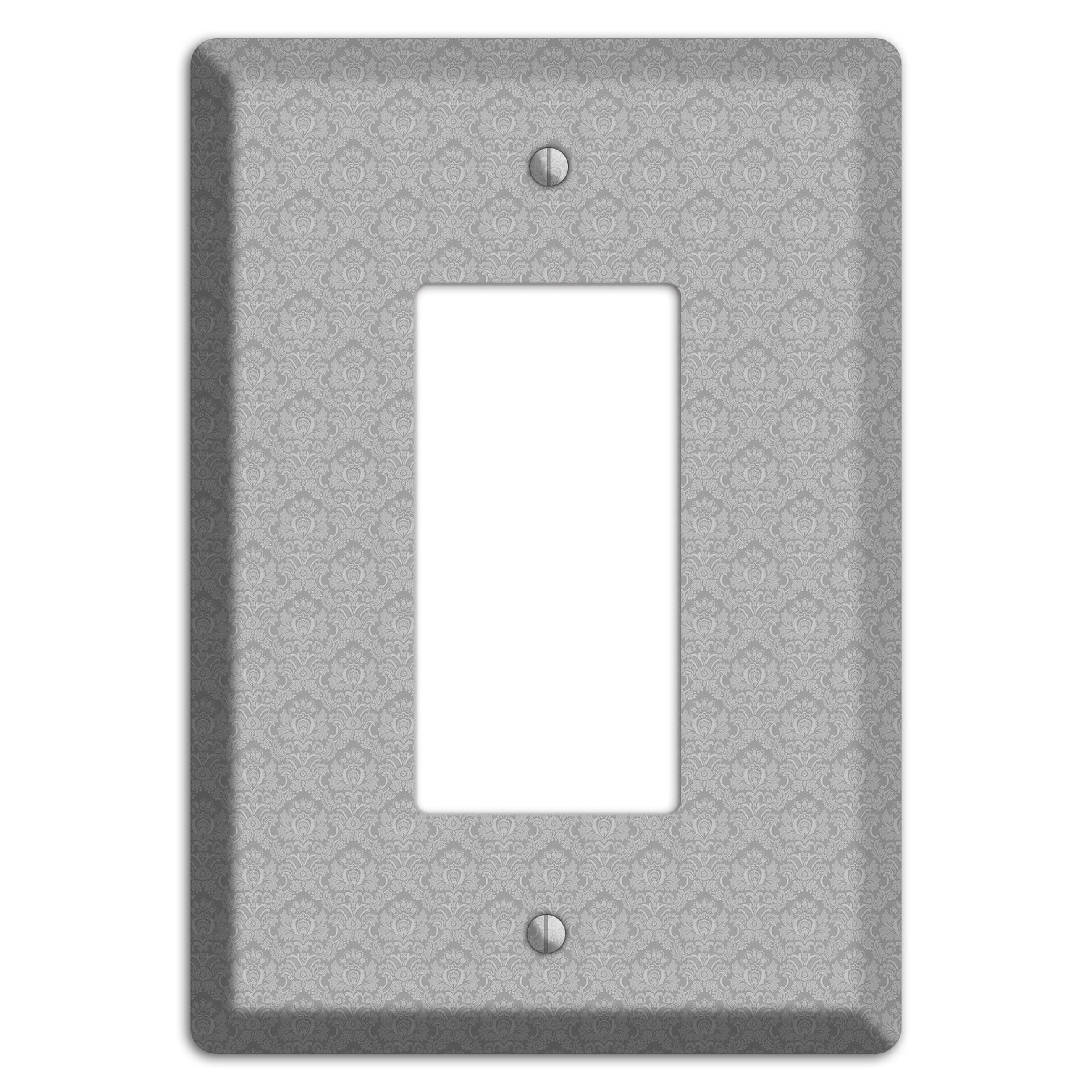 Light Grey Cartouche Rocker Wallplate