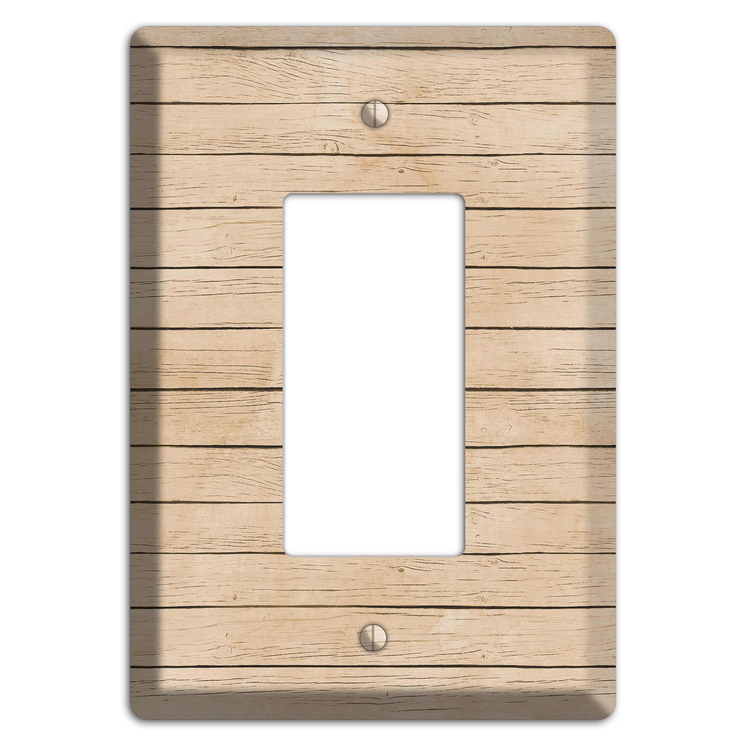 Akaroa Neutral Texture Rocker Wallplate