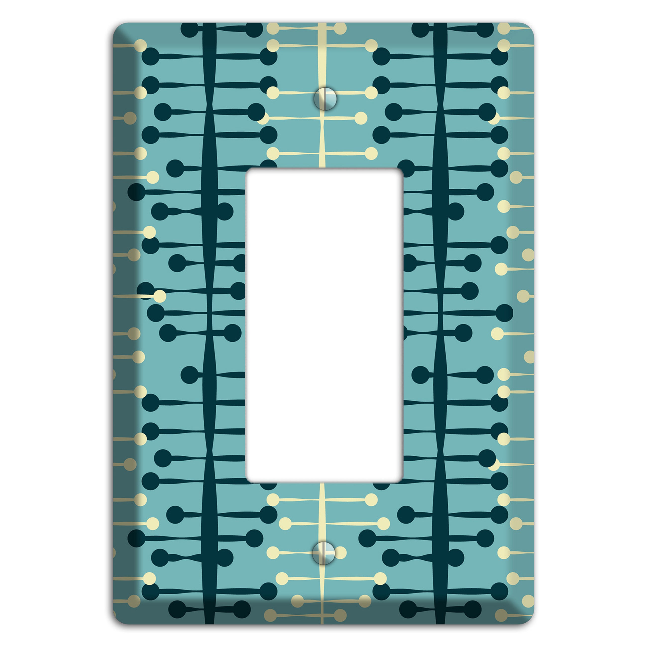 Mid Century Twist Rocker Wallplate