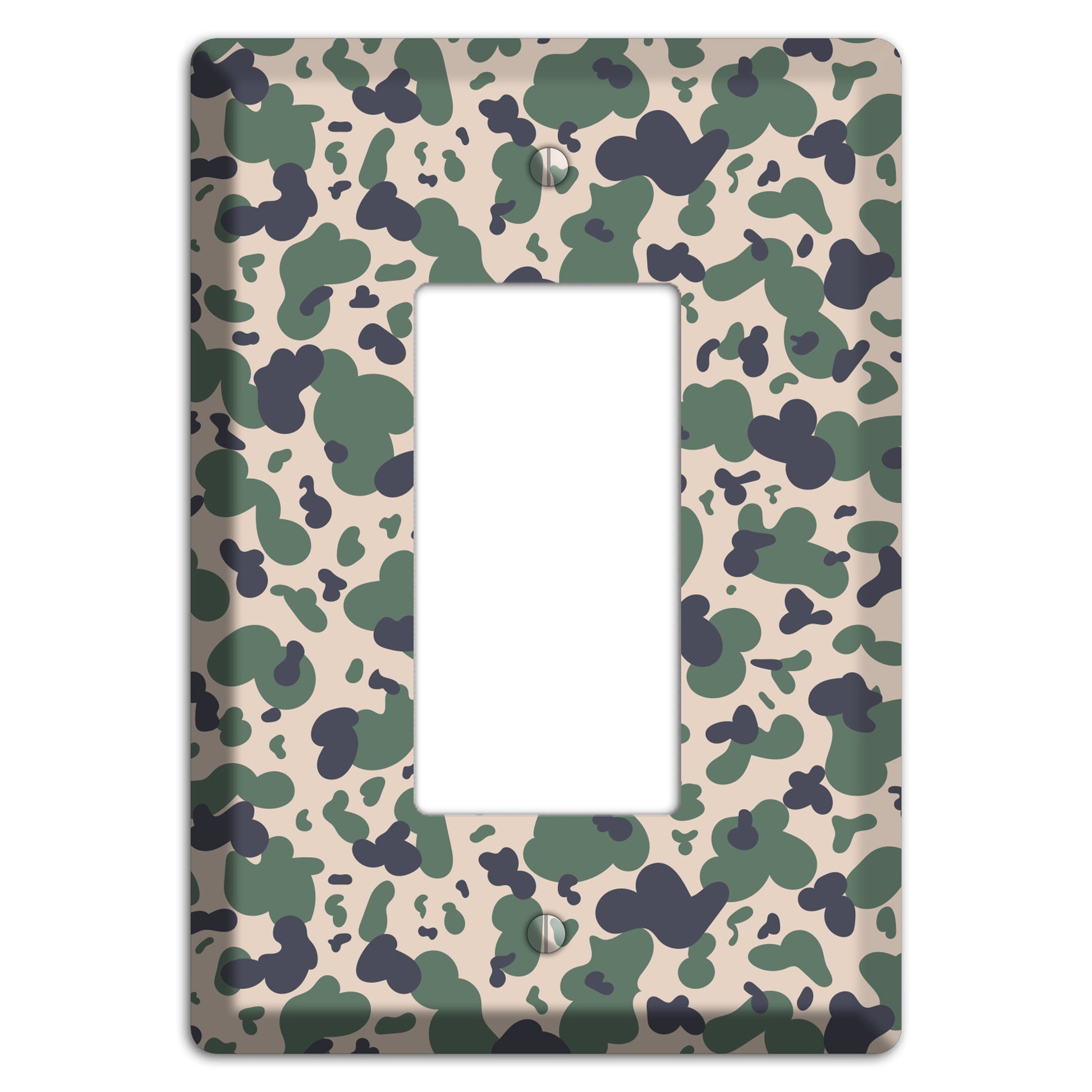 Afghanistan Blotch 2 Camo Rocker Wallplate