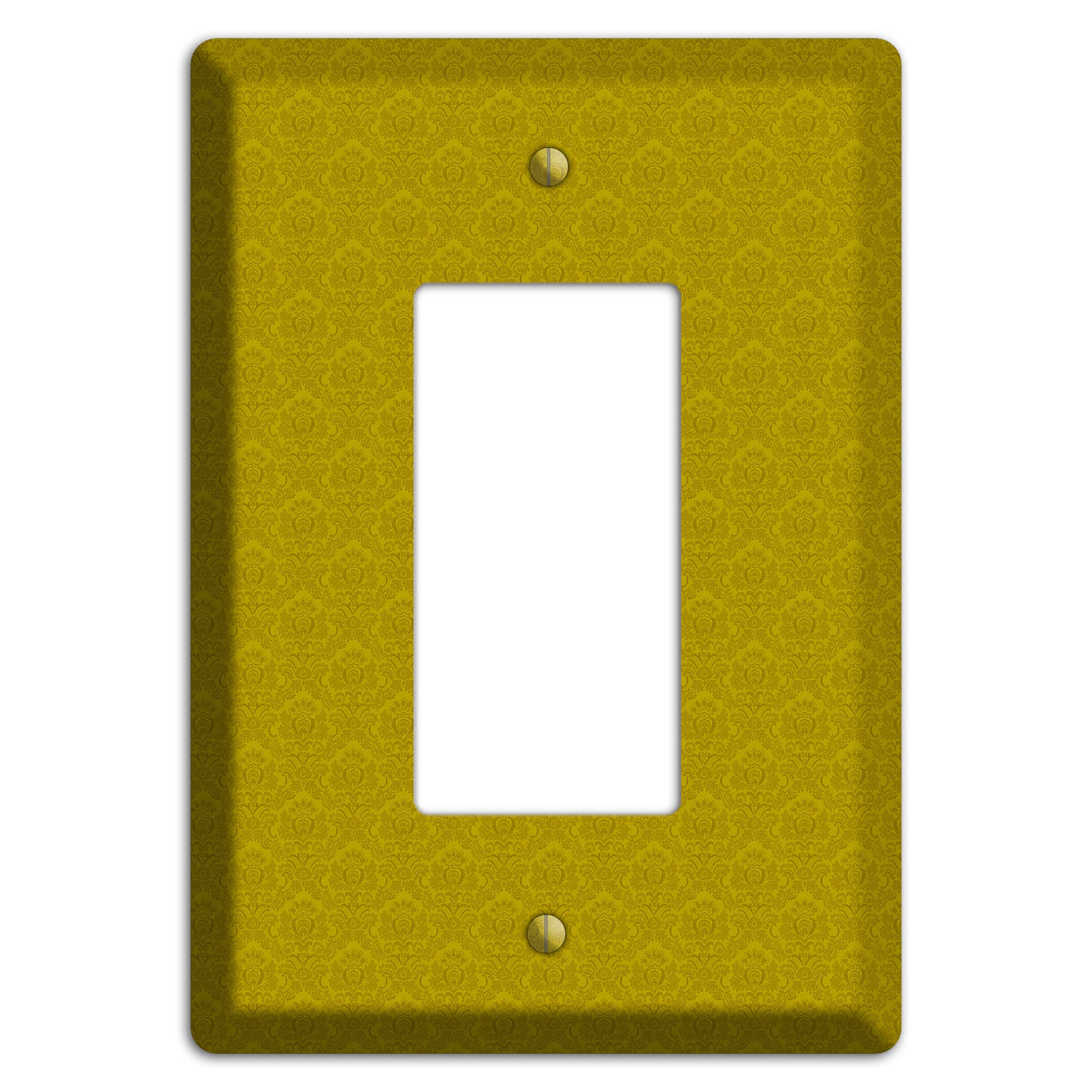 Mustard Cartouche Rocker Wallplate