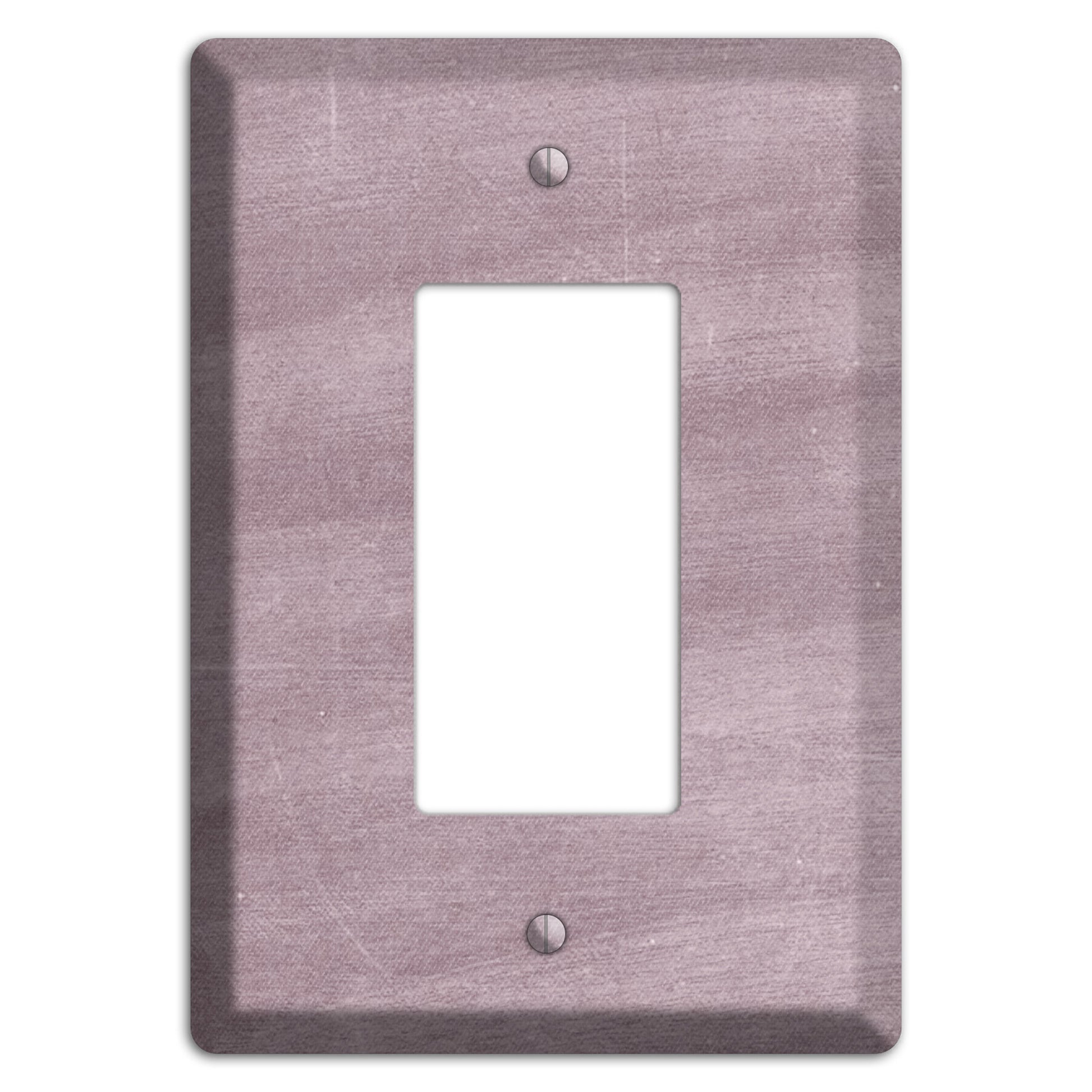 Chalk Light Maroon Rocker Wallplate