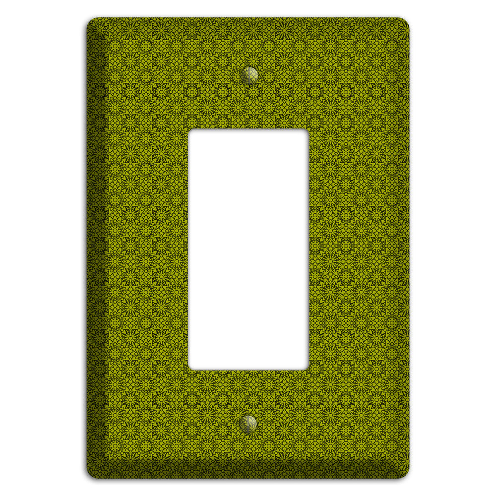 Multi Green Foulard Rocker Wallplate