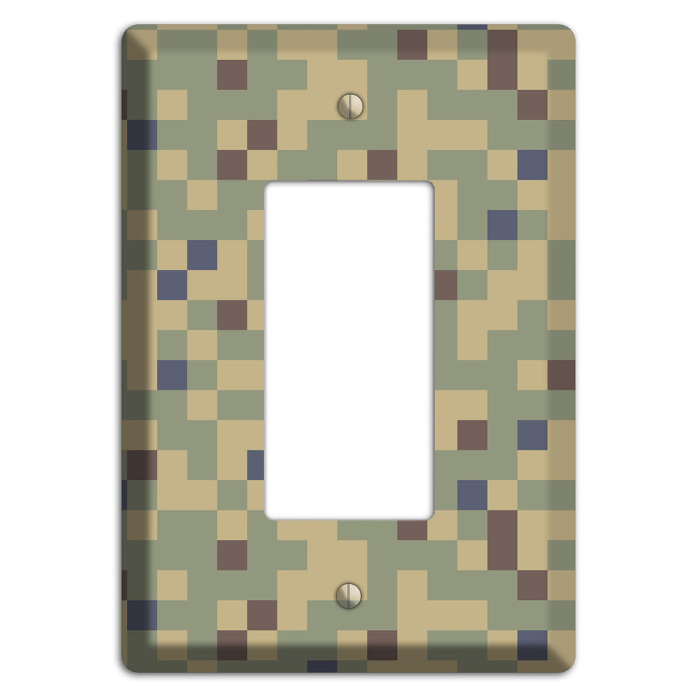 Dual Tex Camo Rocker Wallplate