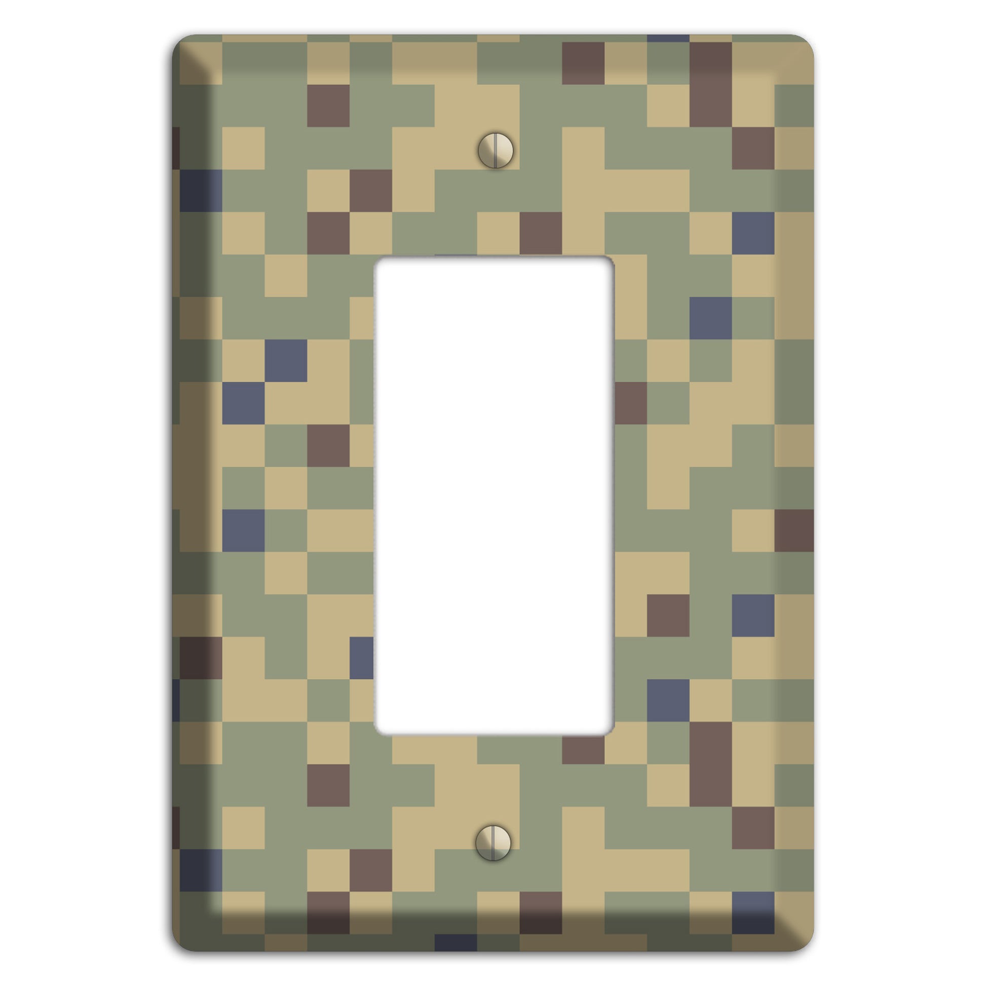Dual Tex Camo Rocker Wallplate