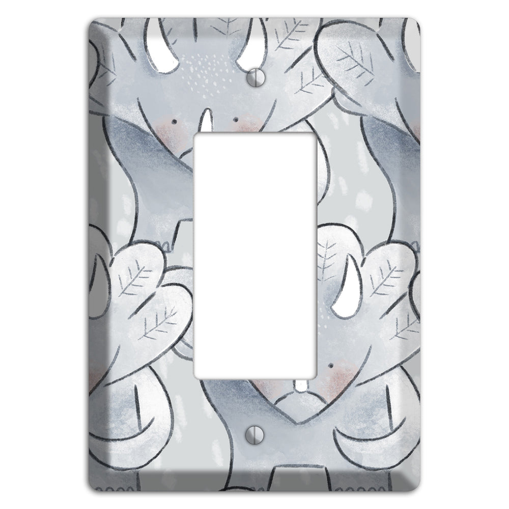 Triceratops Rocker Wallplate