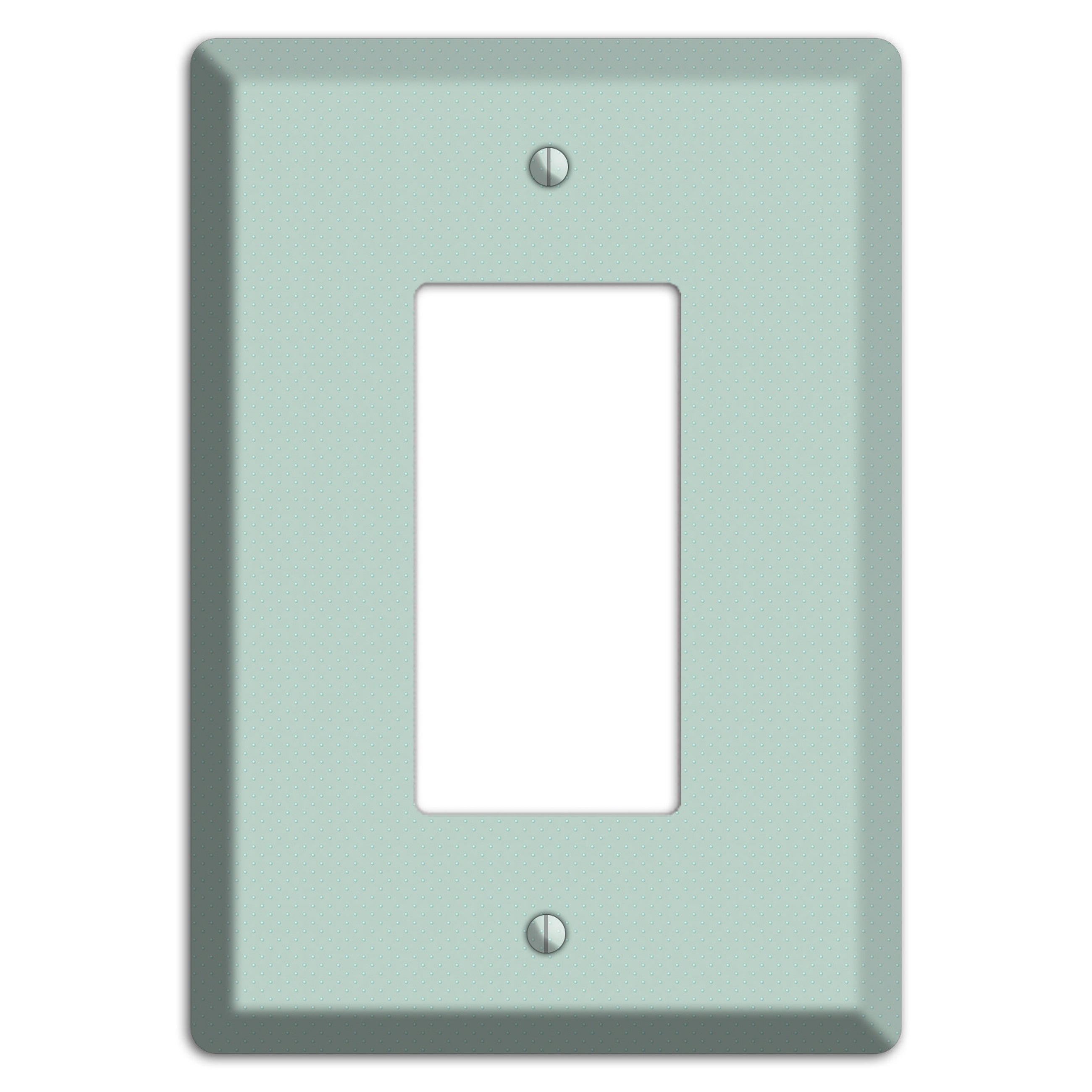 Sage with Tiny Dots Rocker Wallplate
