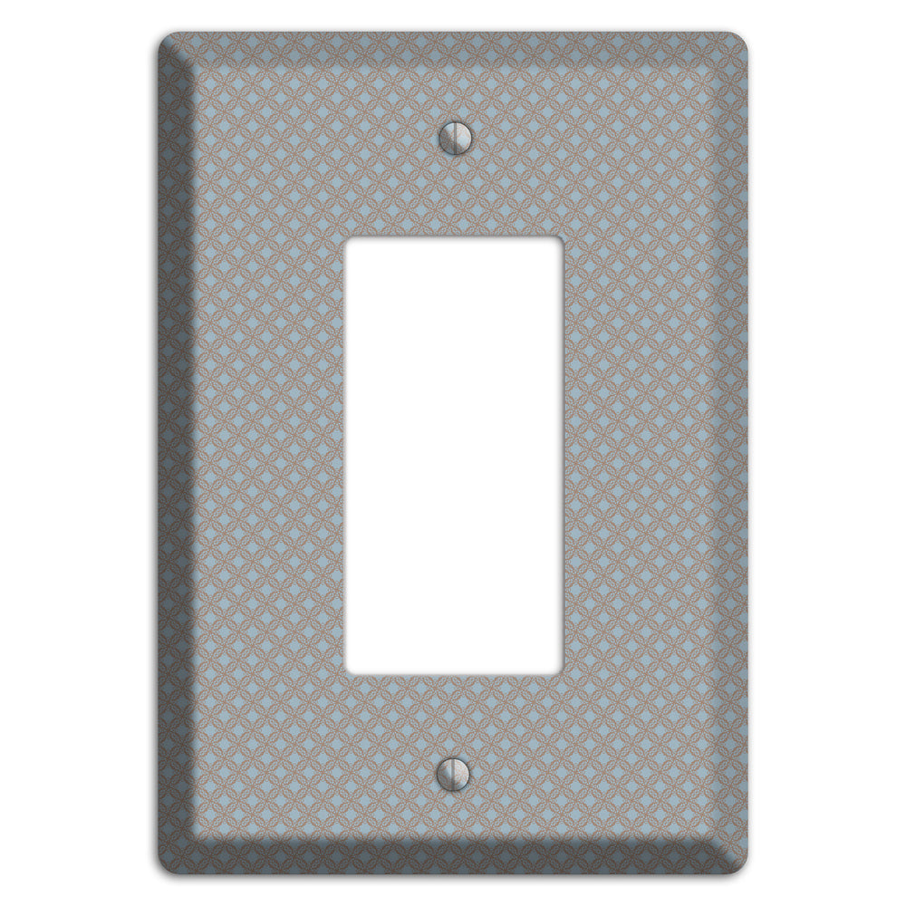 Multi Grey Lattice Rocker Wallplate