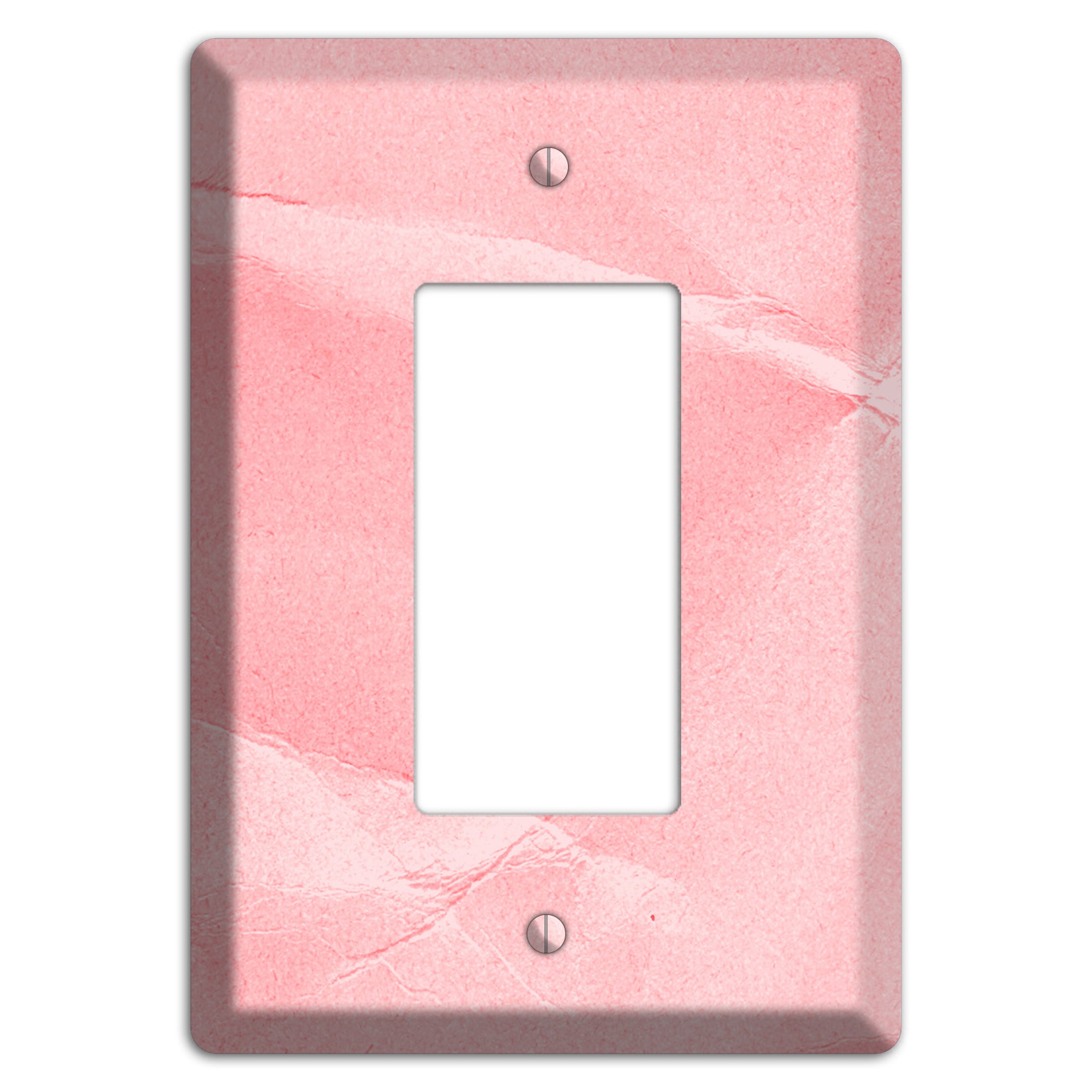 Pink Soft Coral Rocker Wallplate