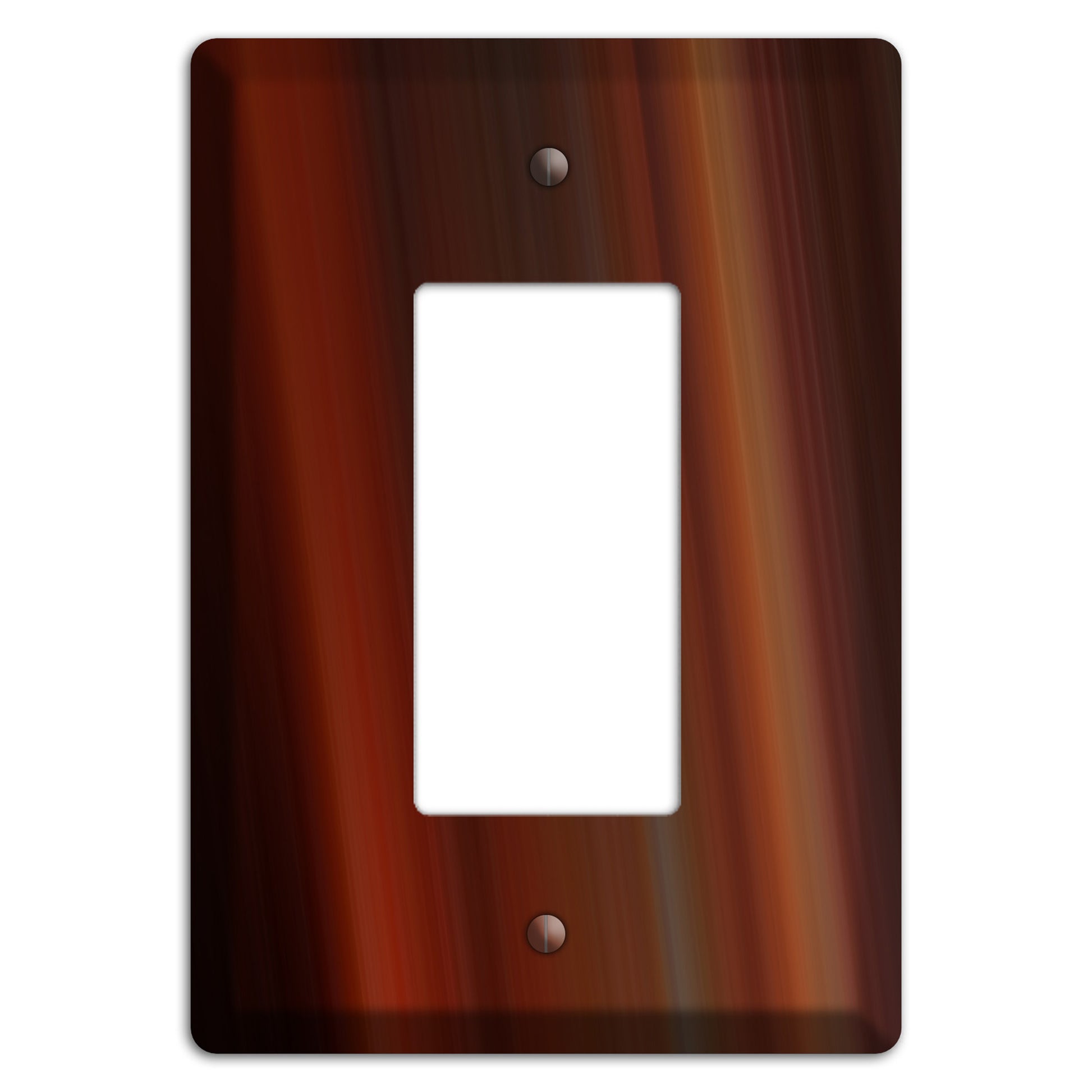 Maroon Ray of Light Rocker Wallplate