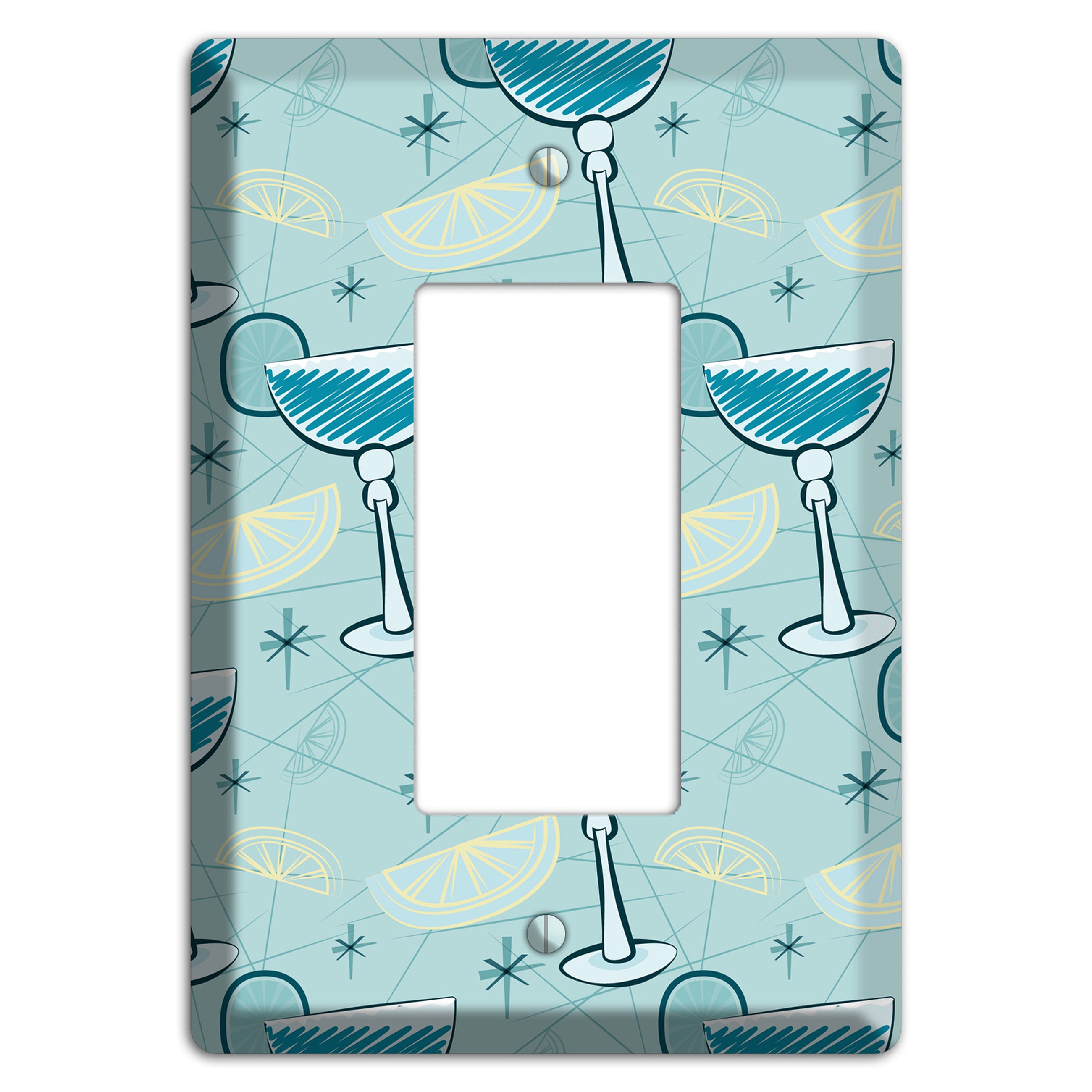Cocktails Rocker Wallplate