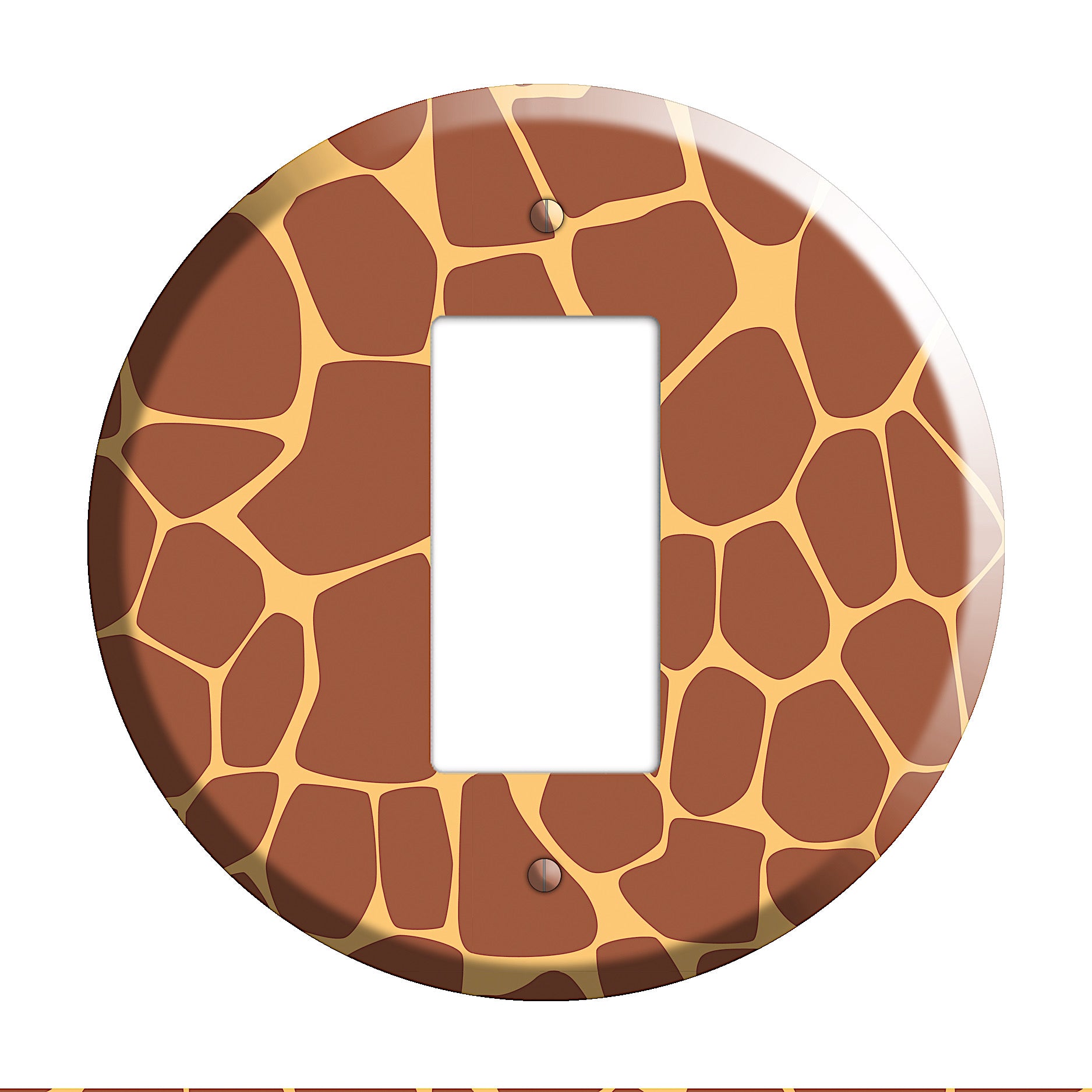 Giraffe B Rocker Wallplate