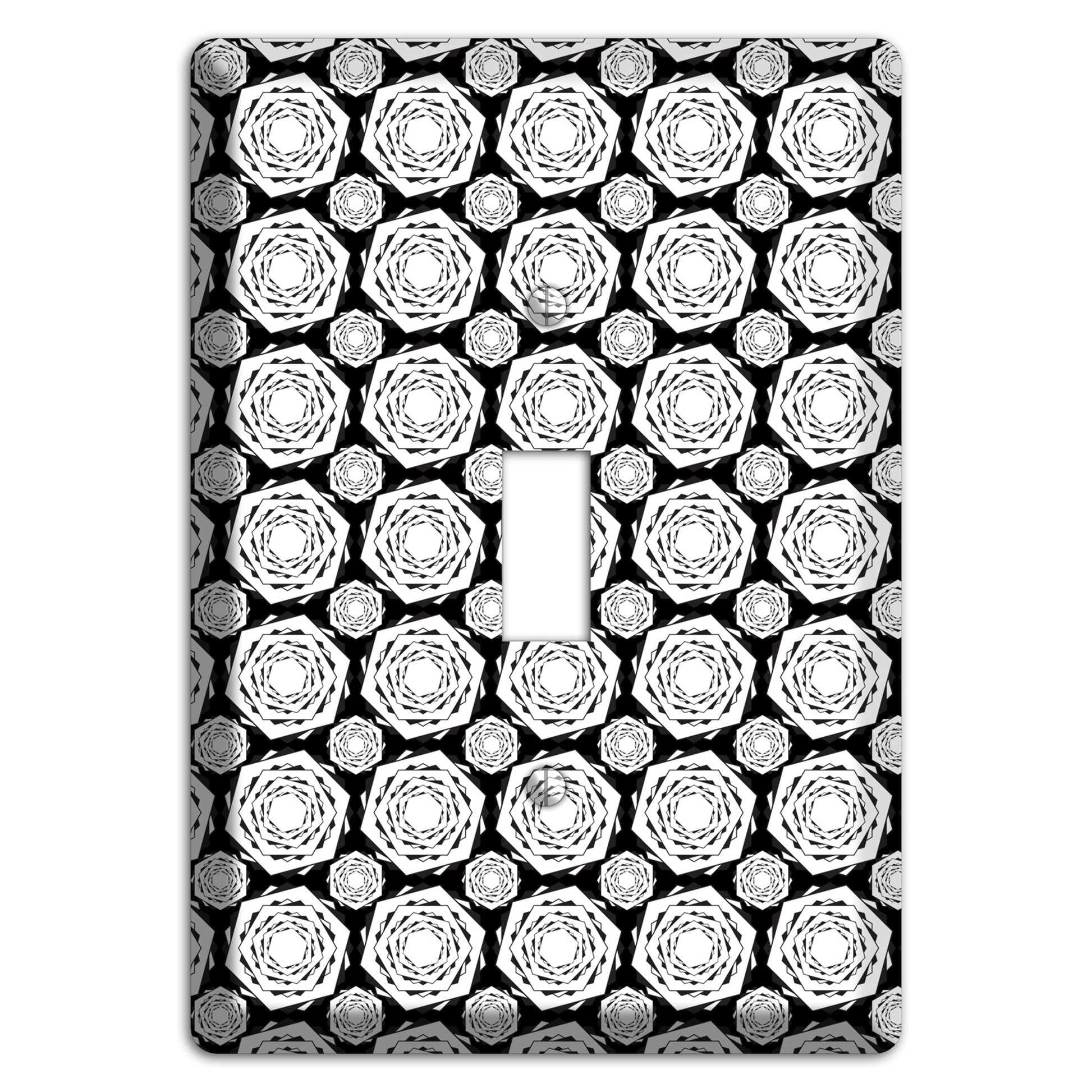Overlay Hexagon Rotation Repeat 3 Cover Plates