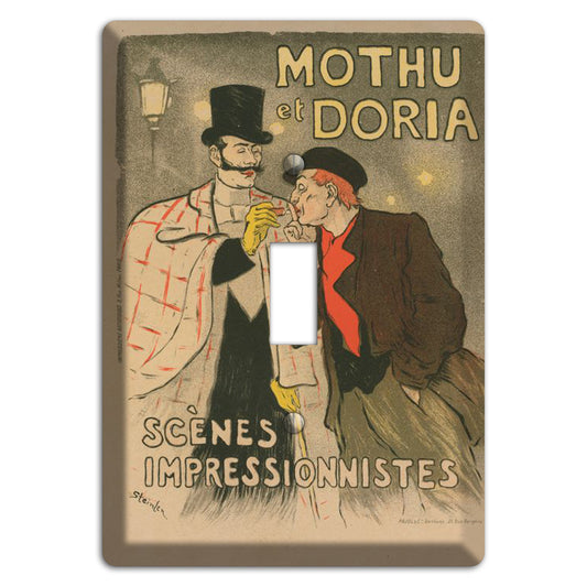 Mothu at Doria Vintage Poster Cover Plates