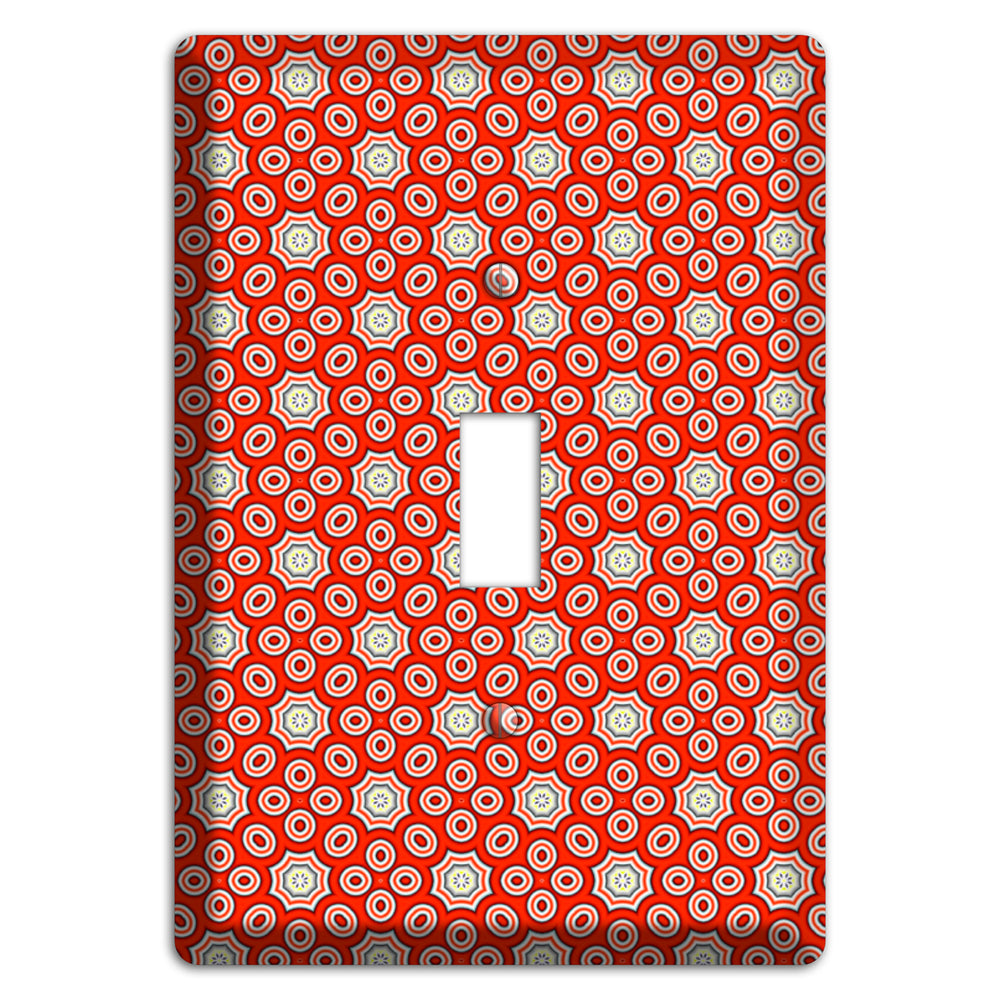 Red Foulard 3 Cover Plates