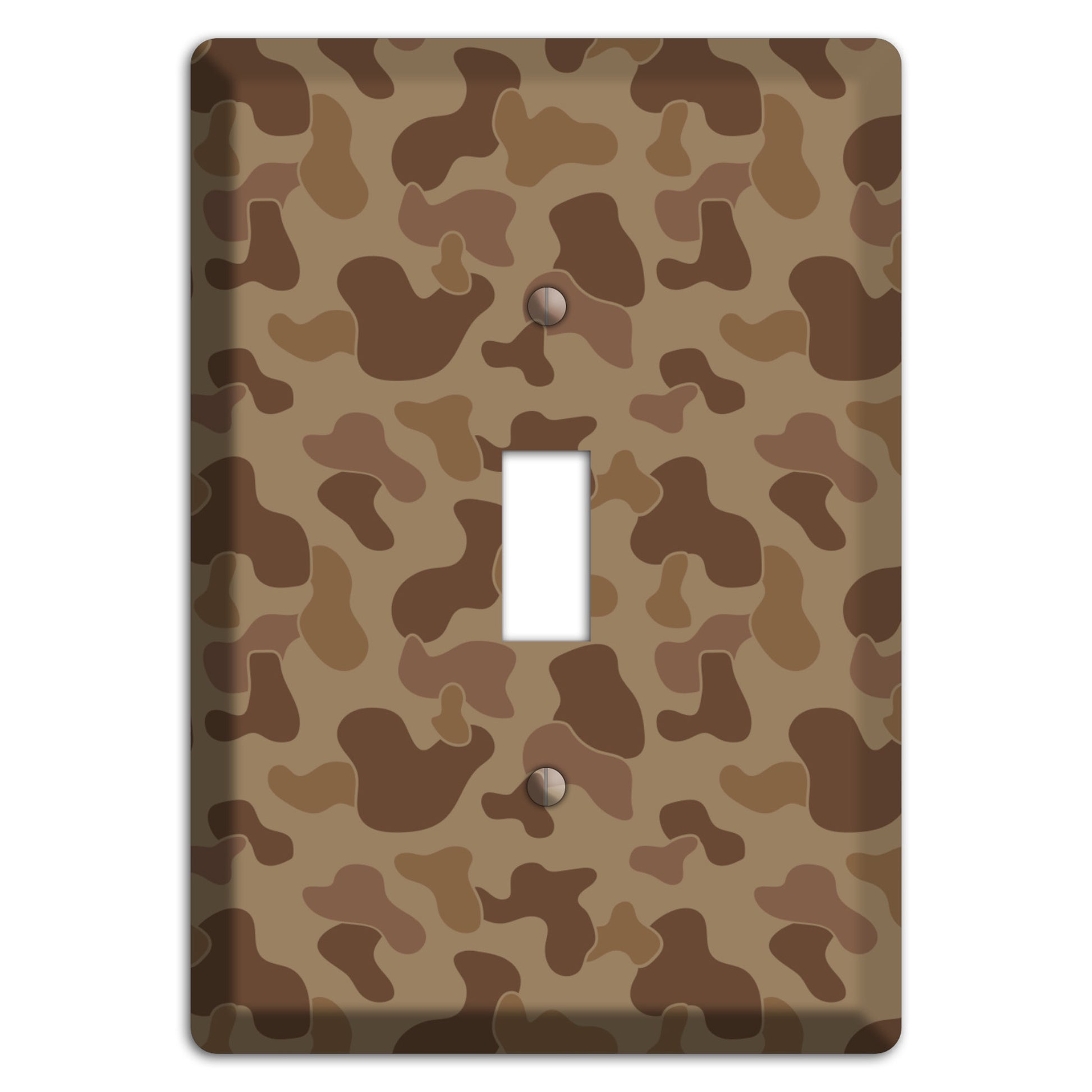 Jungle Brown Camo Cover Plates