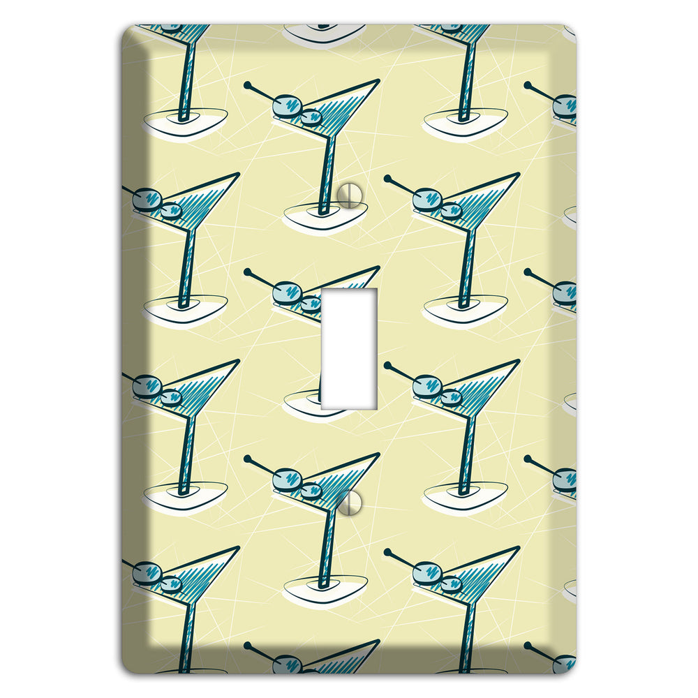 Yellow Martini Cover Plates