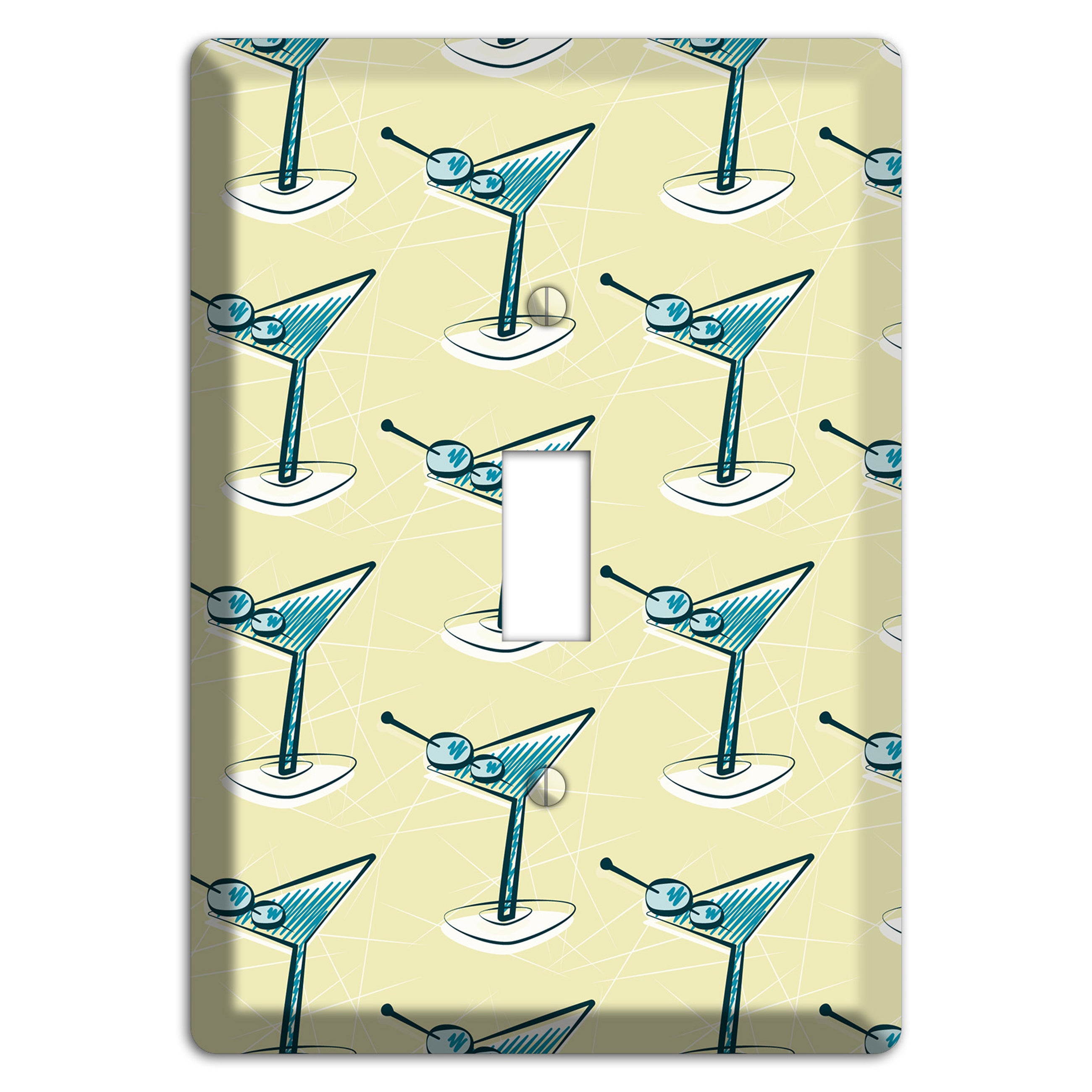 Yellow Martini Cover Plates
