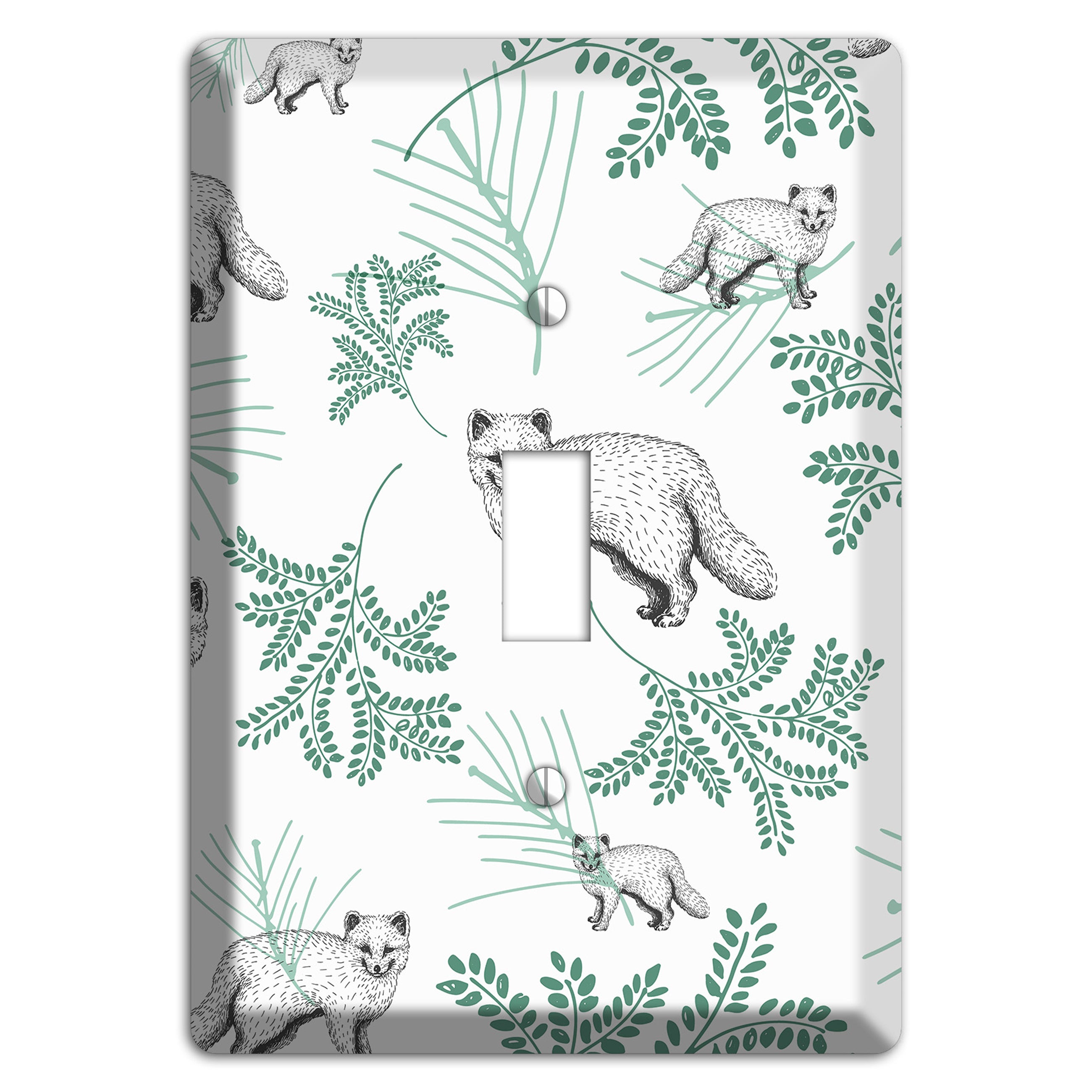 Wildlife Arctic Fox Cover Plates