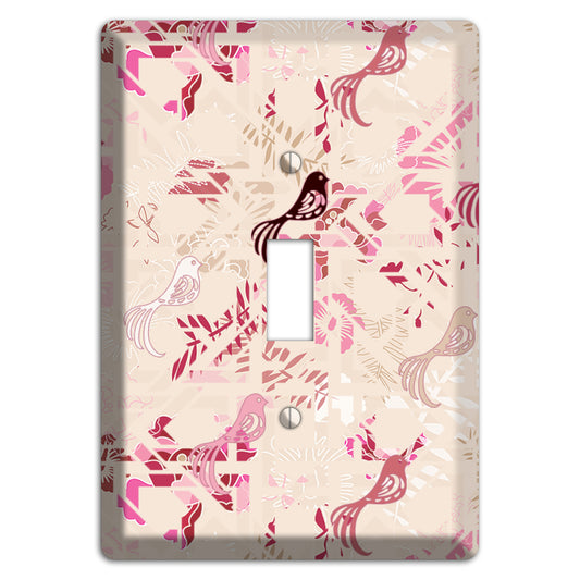 Floral Songbirds Cover Plates