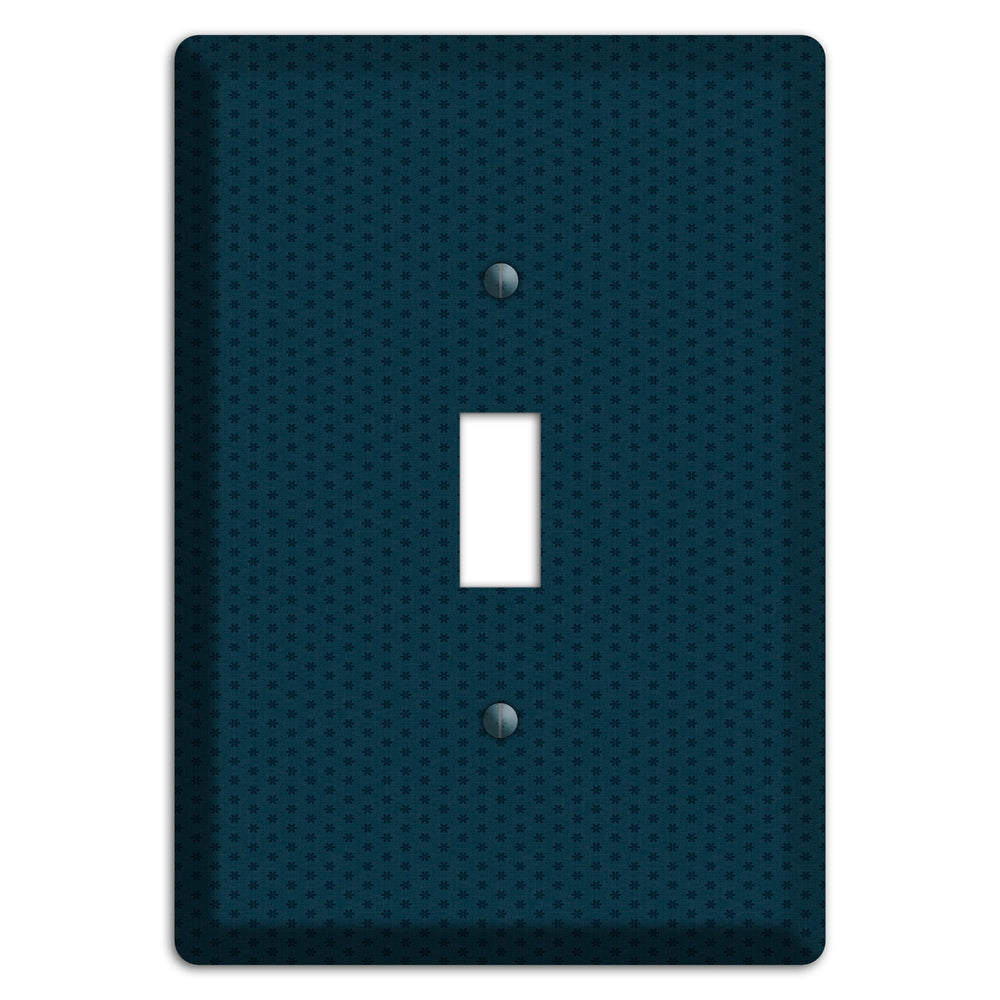 Blue with Tiny Asters Cover Plates