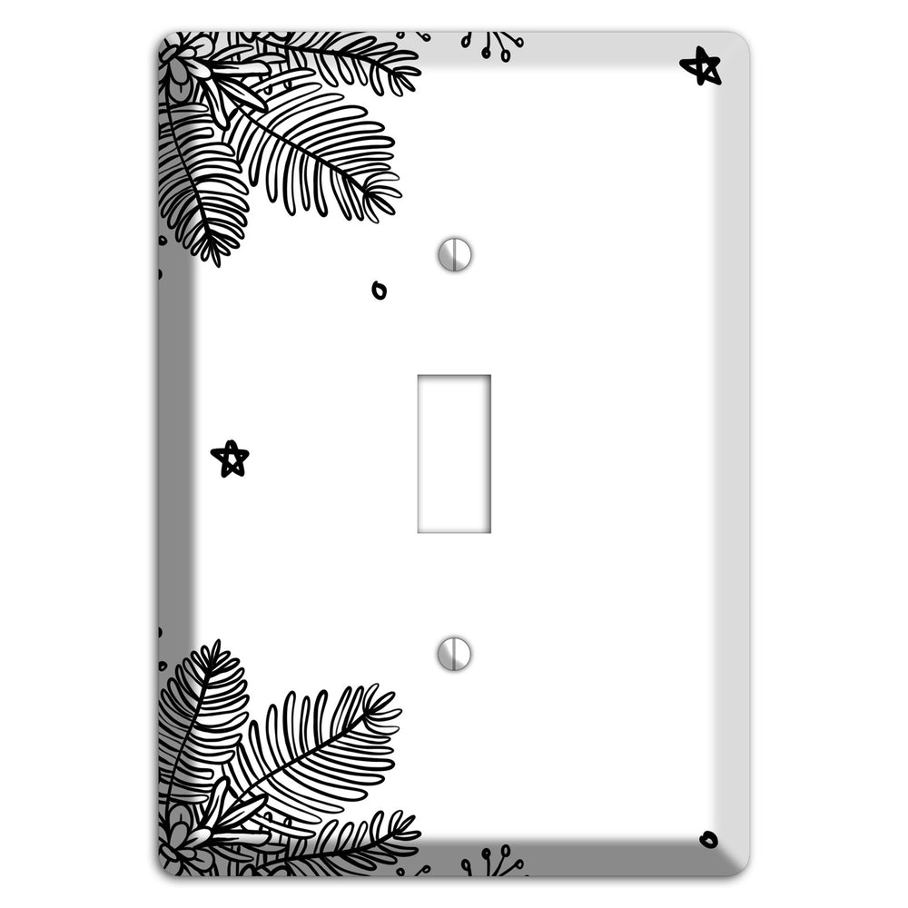 Cartoon Christmas 2 Cover Plates
