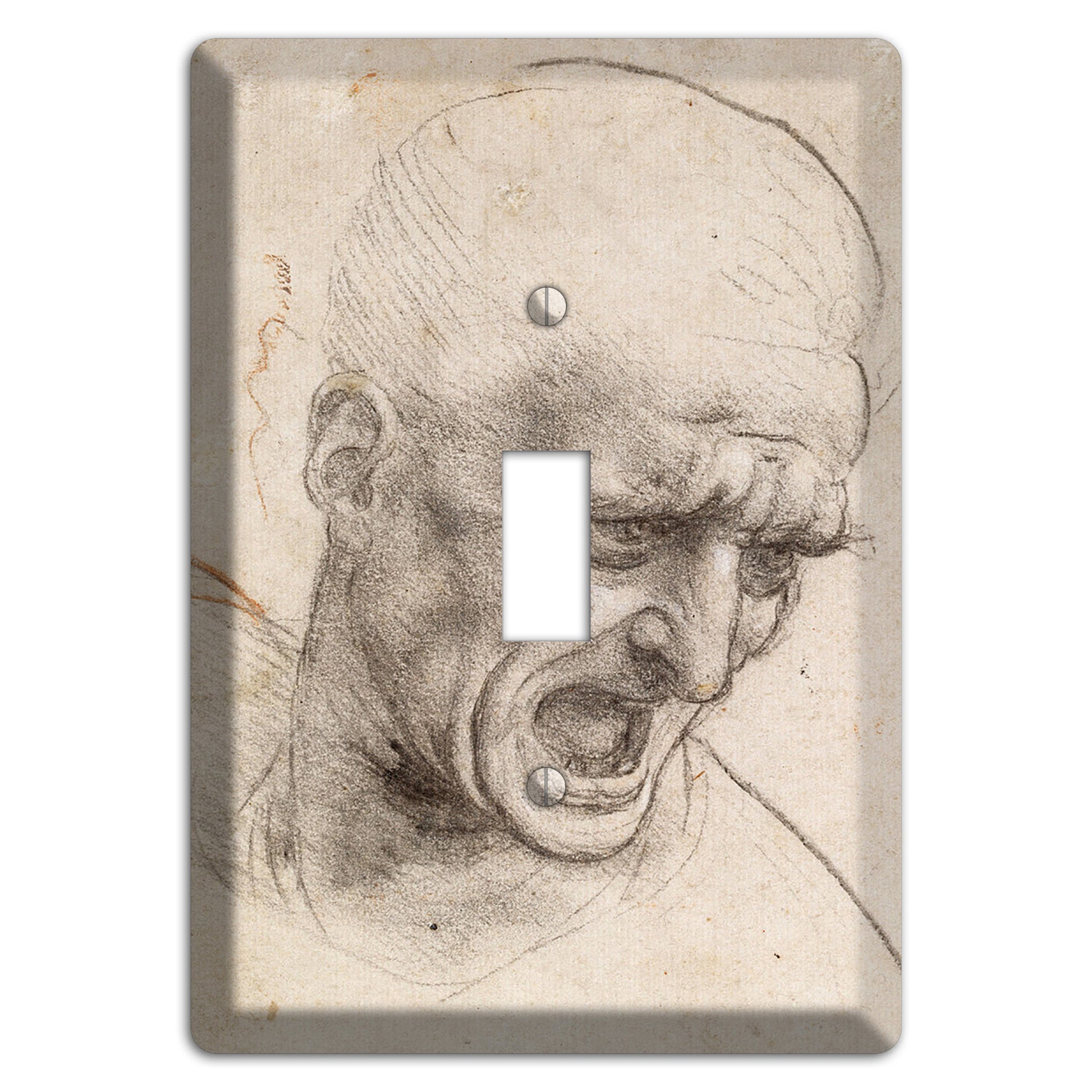 Da Vinci - Study of Two Warriors Cover Plates