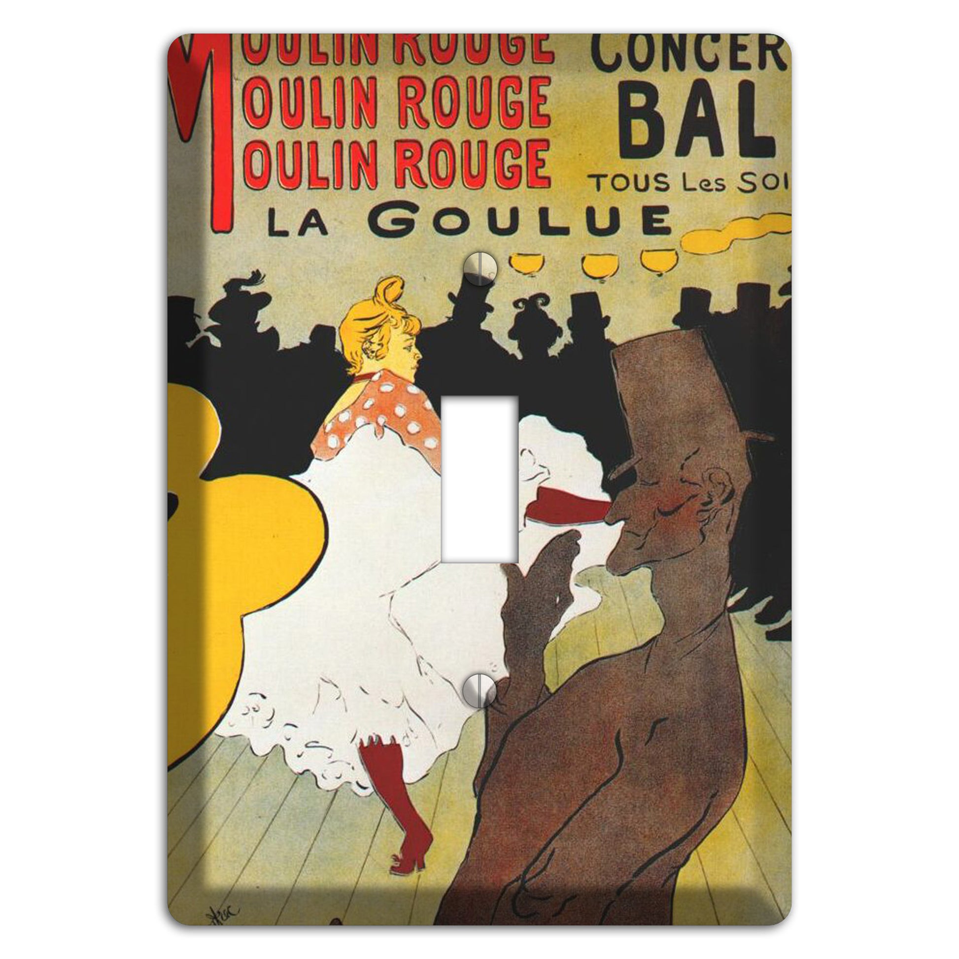 Vintage Poster Cover Plates