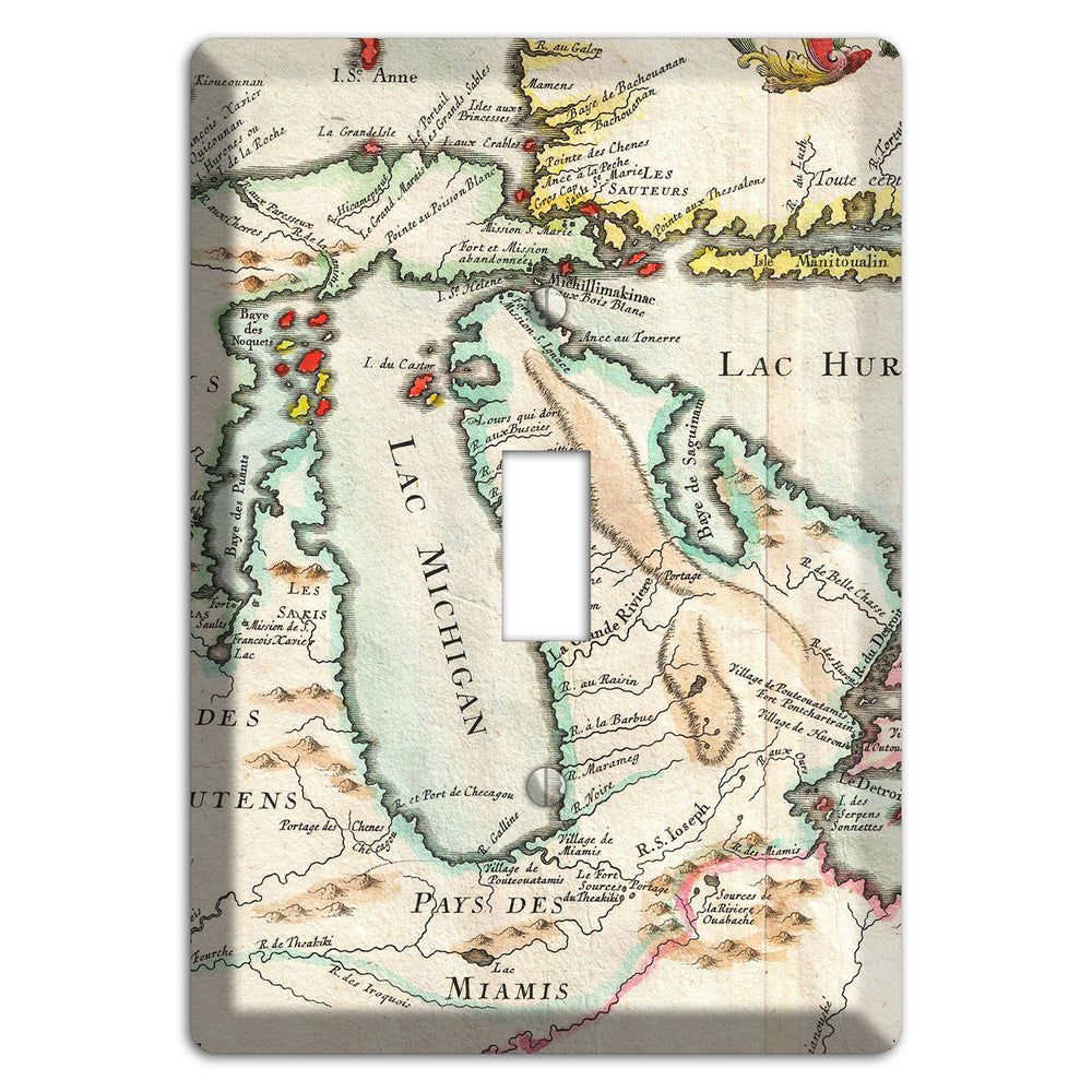 Lake Michigan Cover Plates
